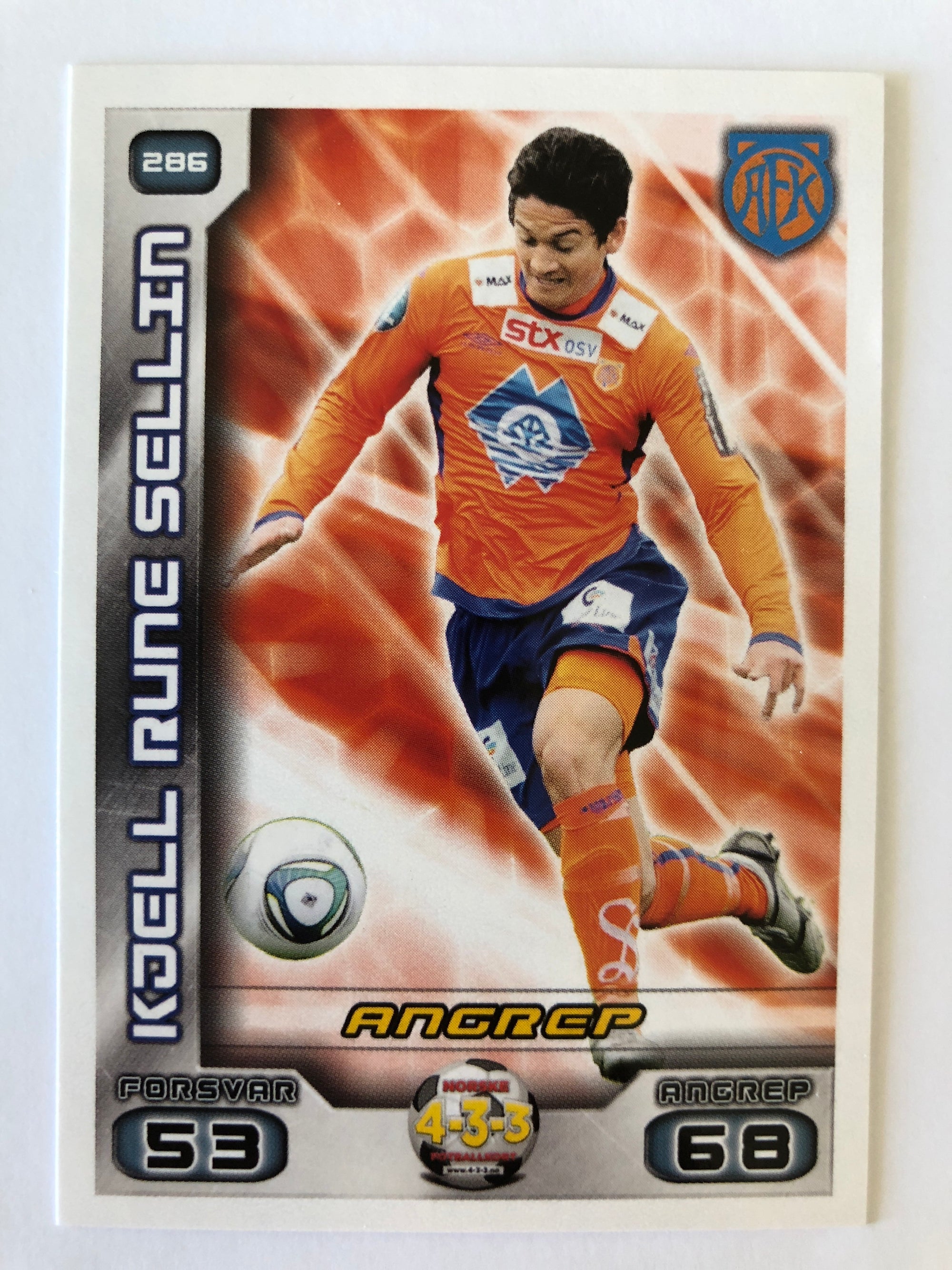 286. KJELL RUNE SELLIN - AALESUND FK