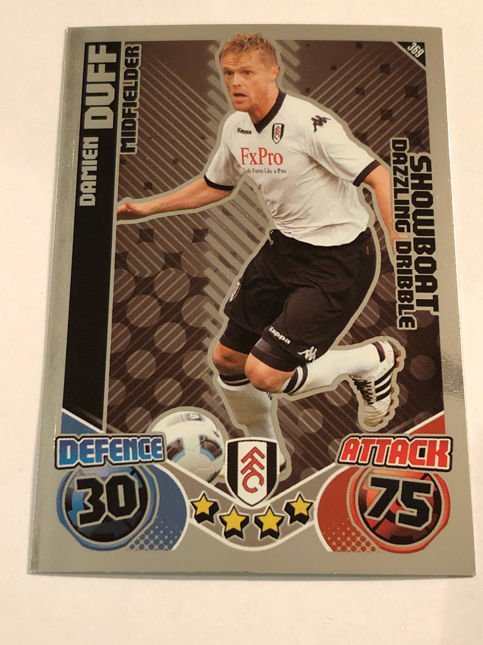 369. DAMIEN DUFF - FULHAM - SHOWBOAT