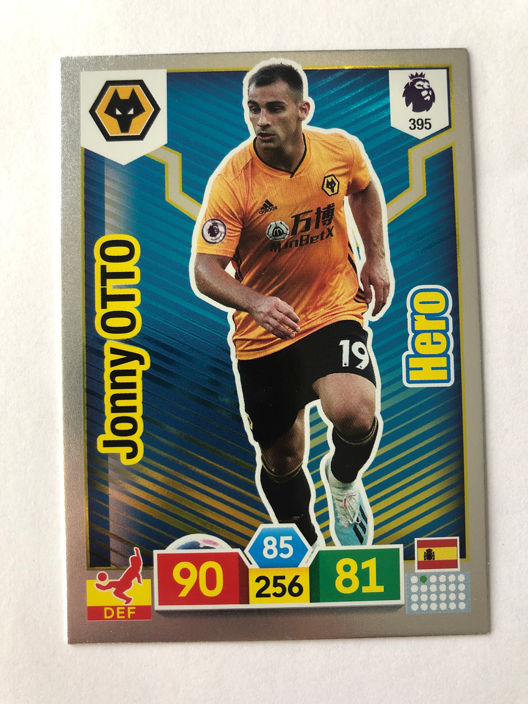 395. JONNY OTTO - WOLVERHAMPTON WANDERERS - HERO