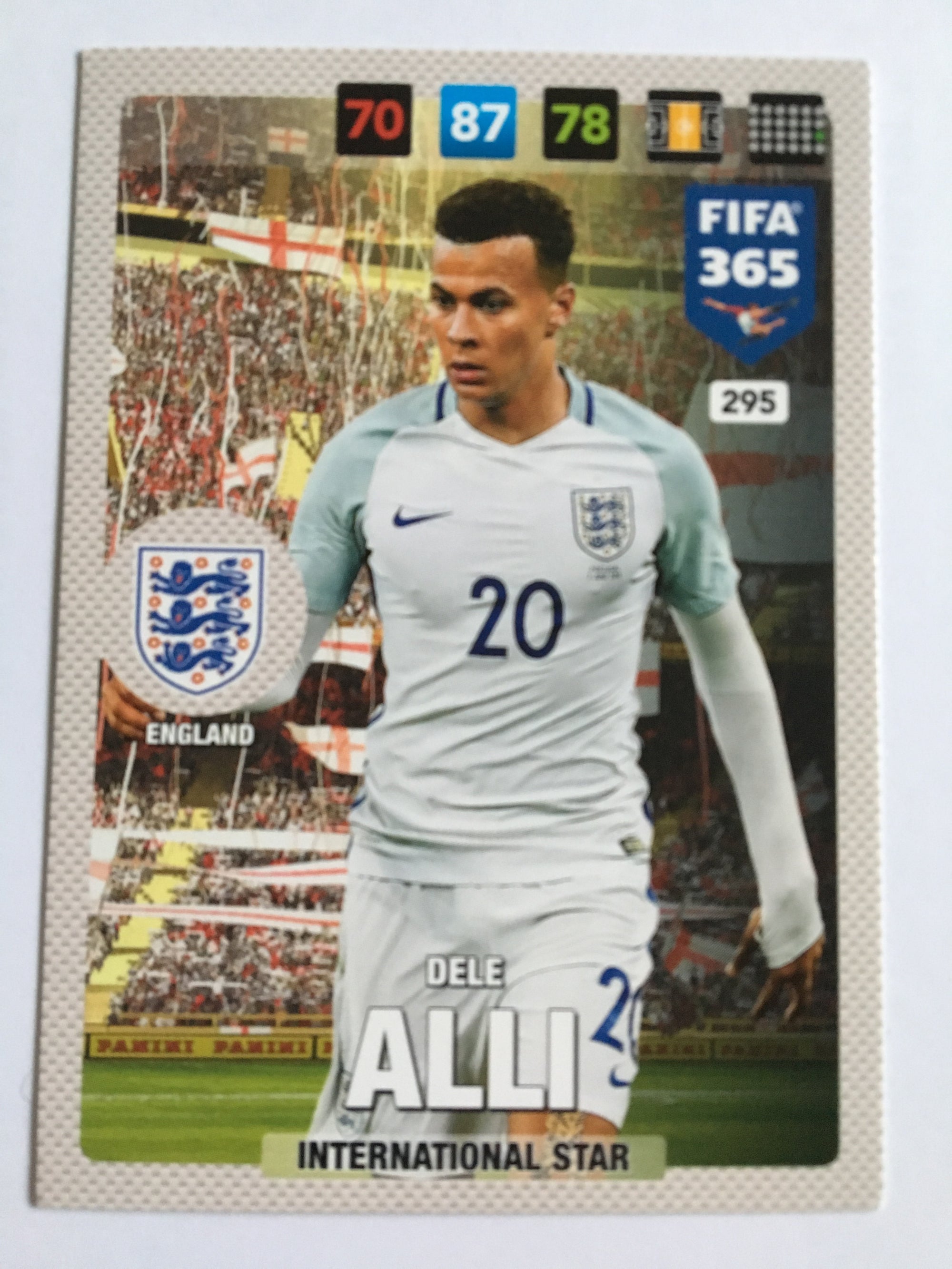 295. DELE ALLI - ENGLAND - INTERNATIONAL STAR
