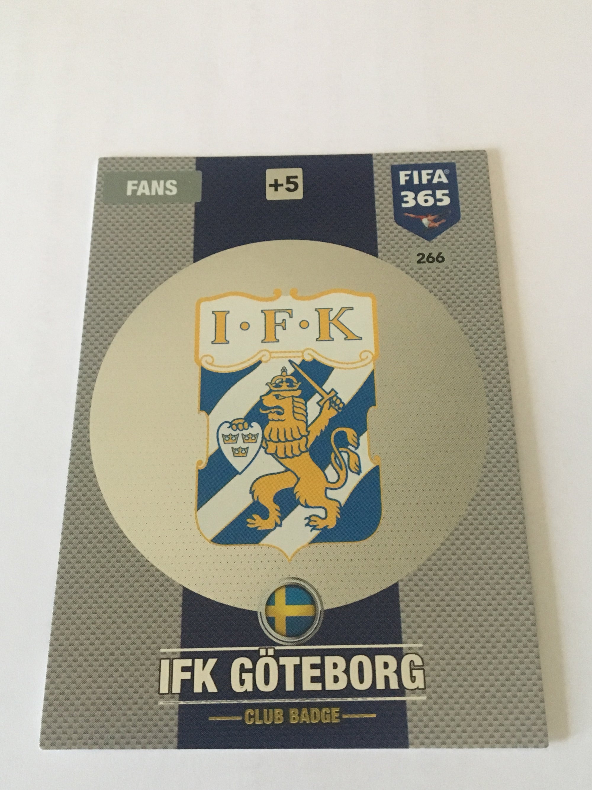 266. IFK GÖTEBORG - SWEDEN - FANS - CLUB BADGE