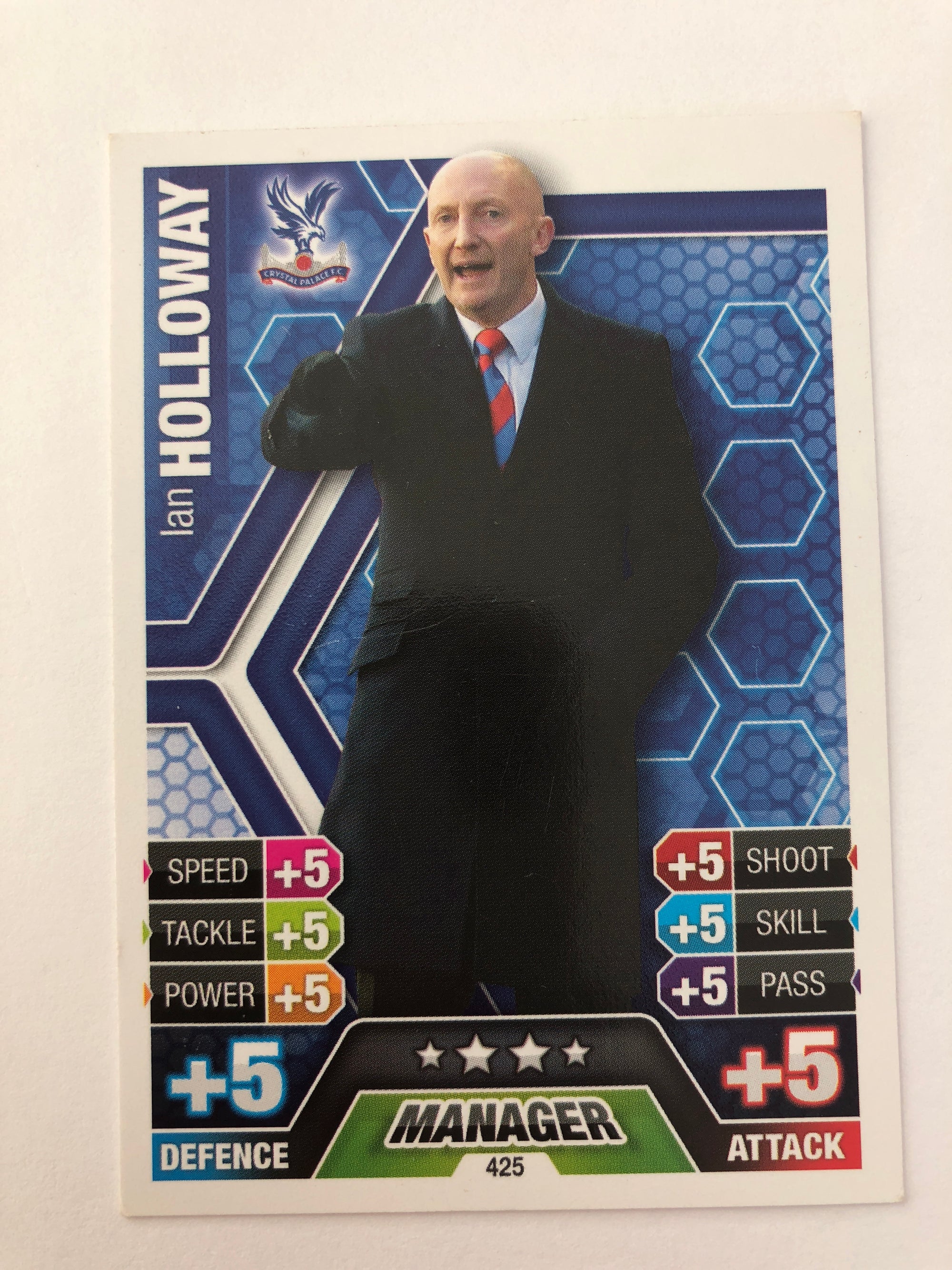 425. IAN HOLLOWAY - CRYSTAL PALACE - MANAGER