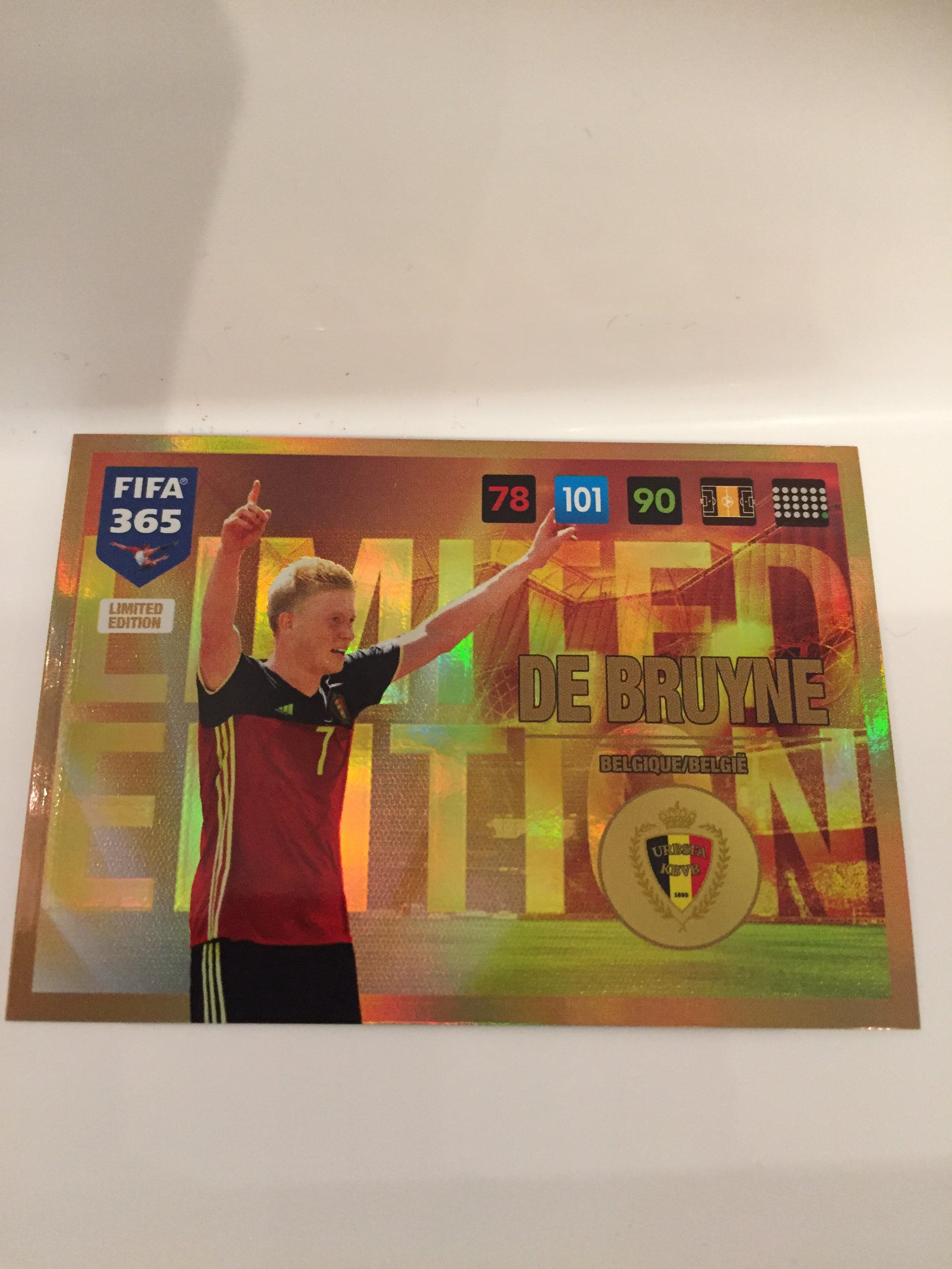 LIMITED EDITION - BELGIUM - DE BRUYNE