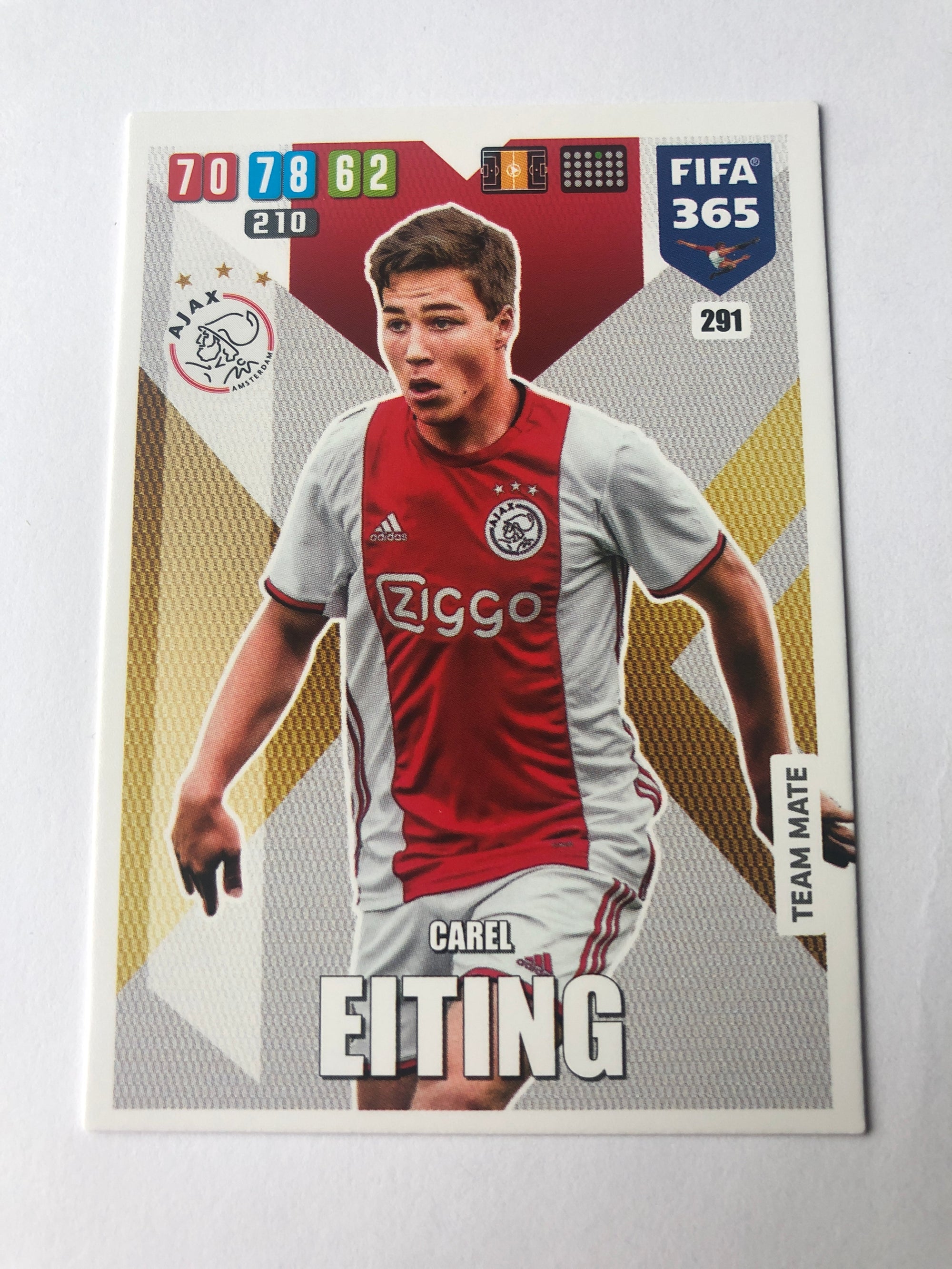 291. CAREL EITING - AJAX - TEAM MATE