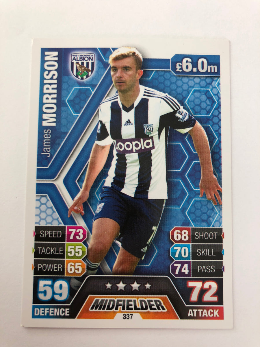 337. JAMES MORRISON - WEST BROMWICH ALBION