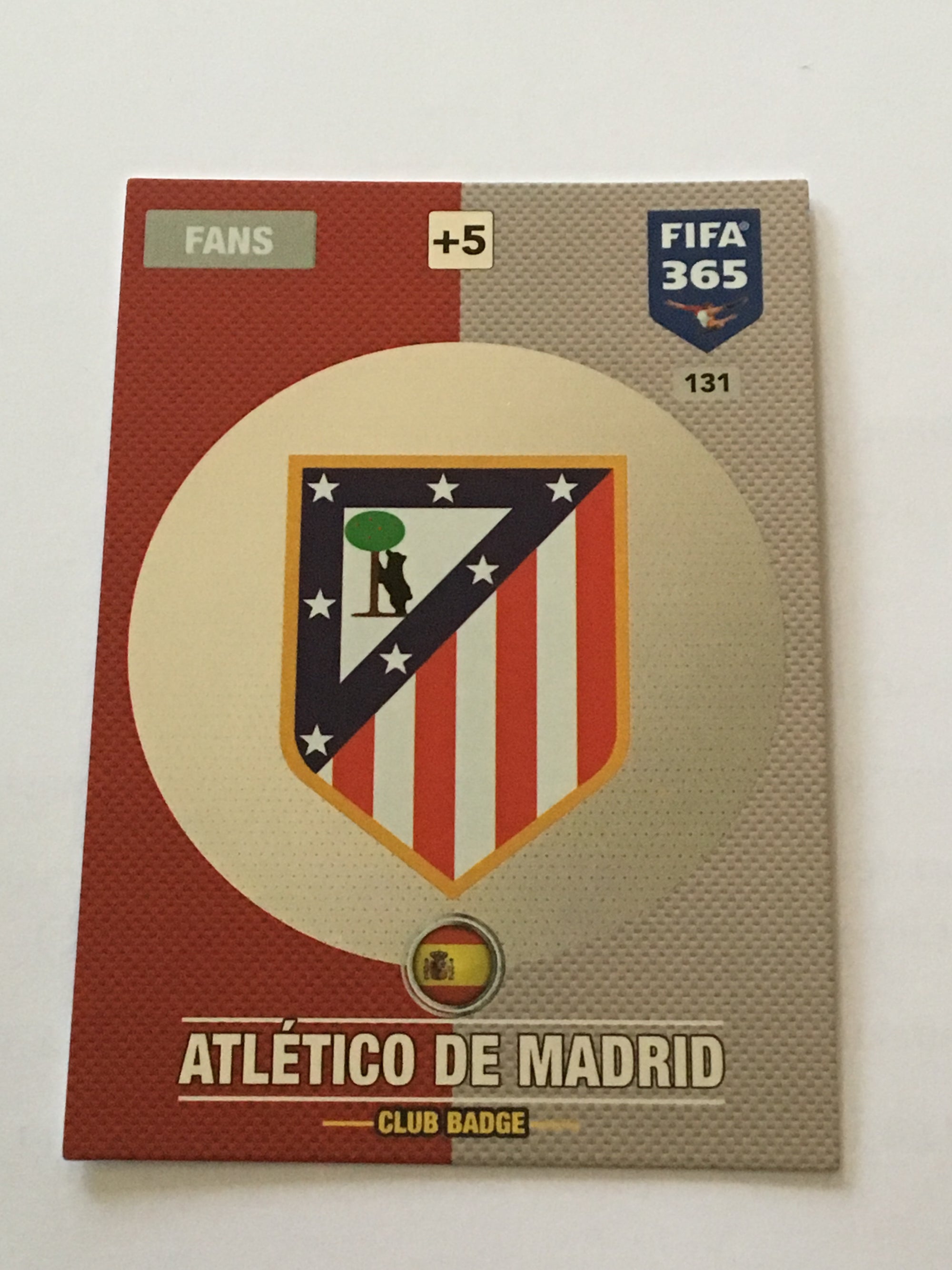 131. ATLÉTICO DE MADRID - SPAIN - FANS - CLUB BADGE