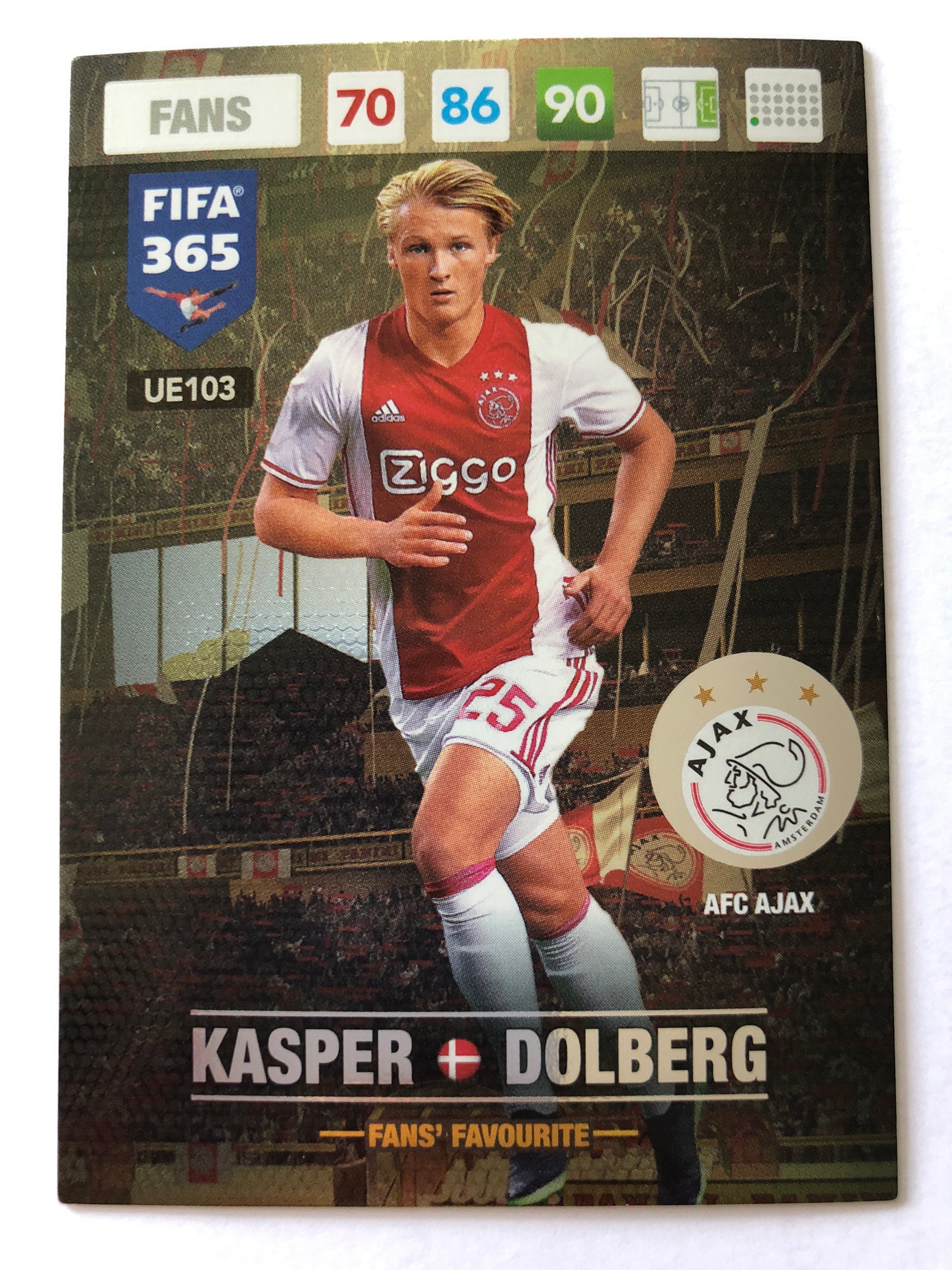 UE103 - KASPER DOLBERG - AFC AJAX - FANS - FANS’ FAVOURITE