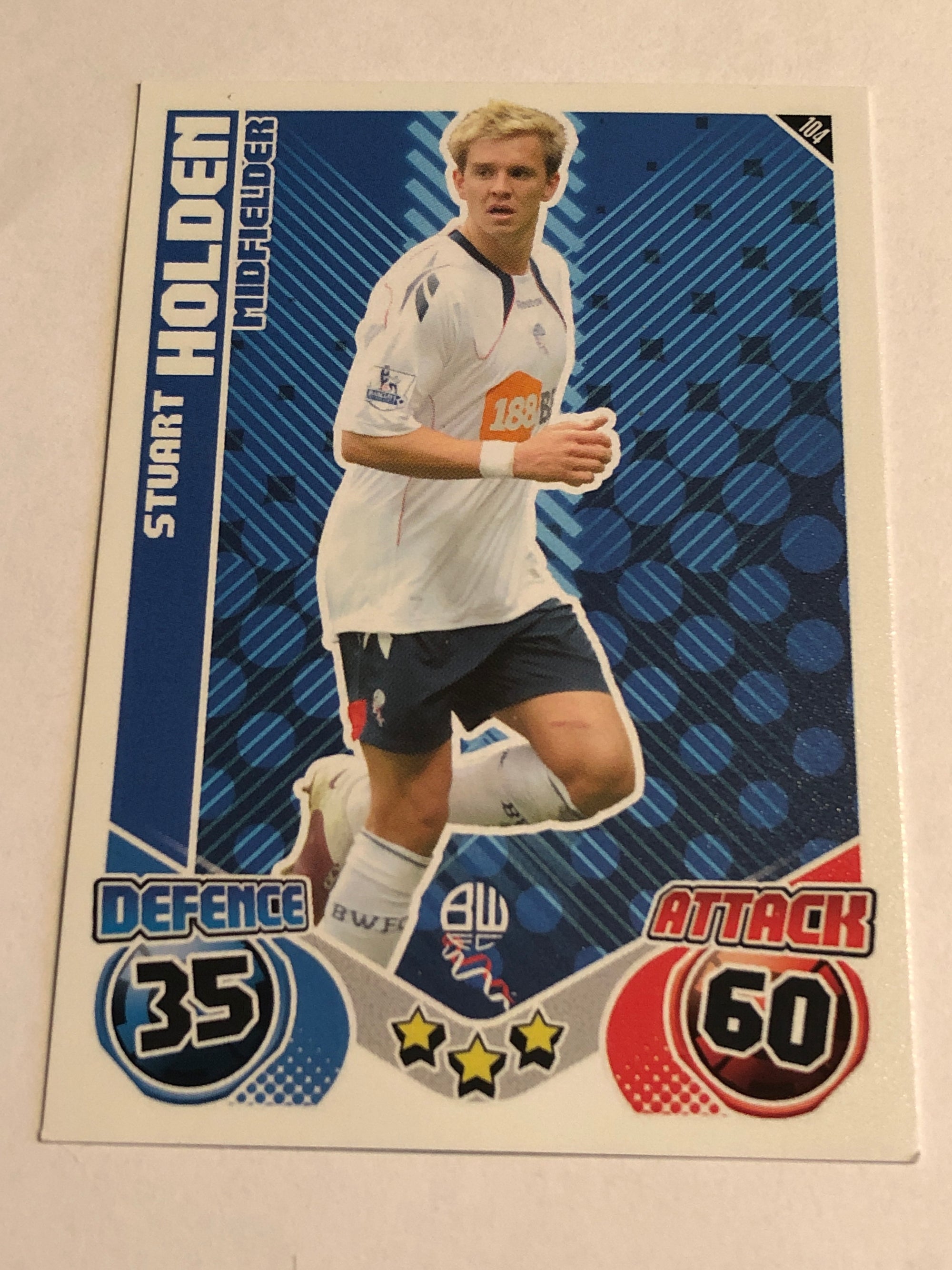 104 STUART HOLDEN - BOLTON WANDERERS