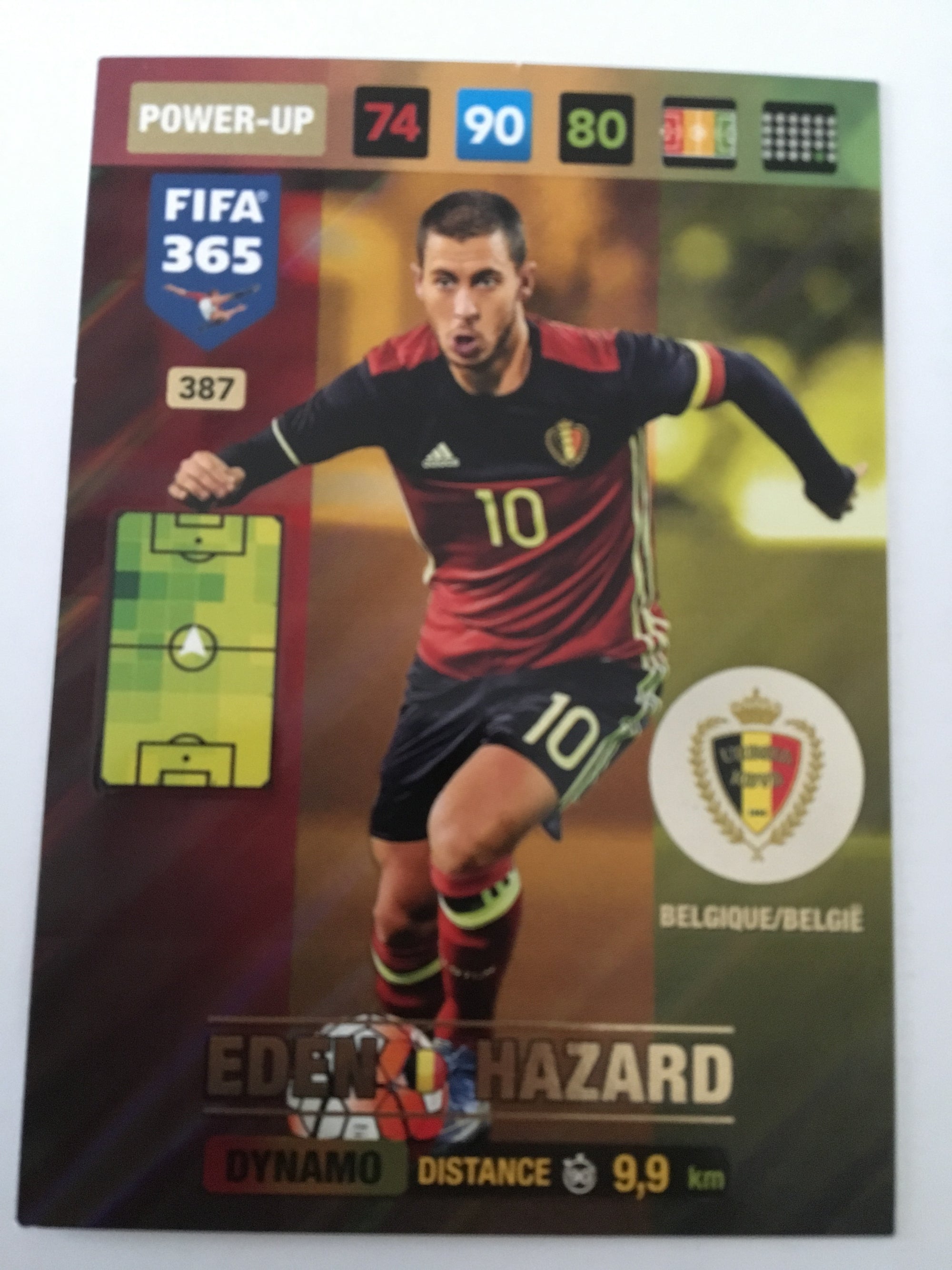 387. EDEN HAZARD - BELGIQUE/BELGIË - POWER-UP - DYNAMO
