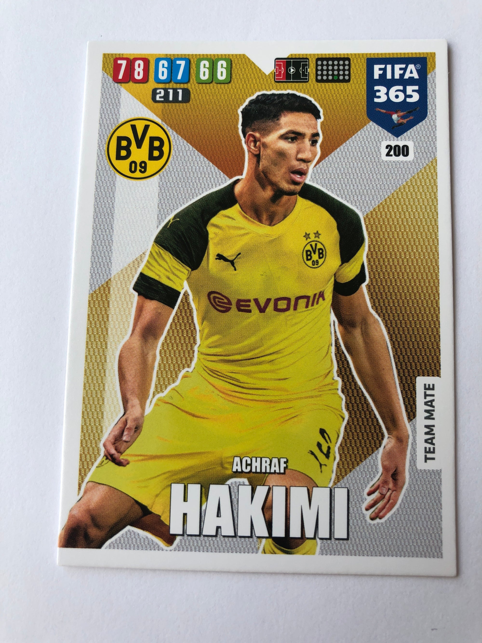 200. ACHEAF HAKIMI - BORUSSIA DORTMUND - TEAM MATE