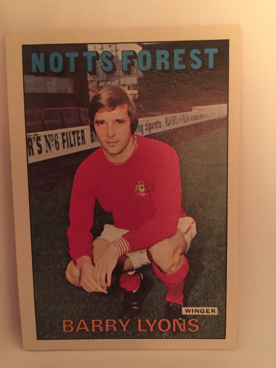 062. BARRY LYONS - NOTTINGHAM FOREST