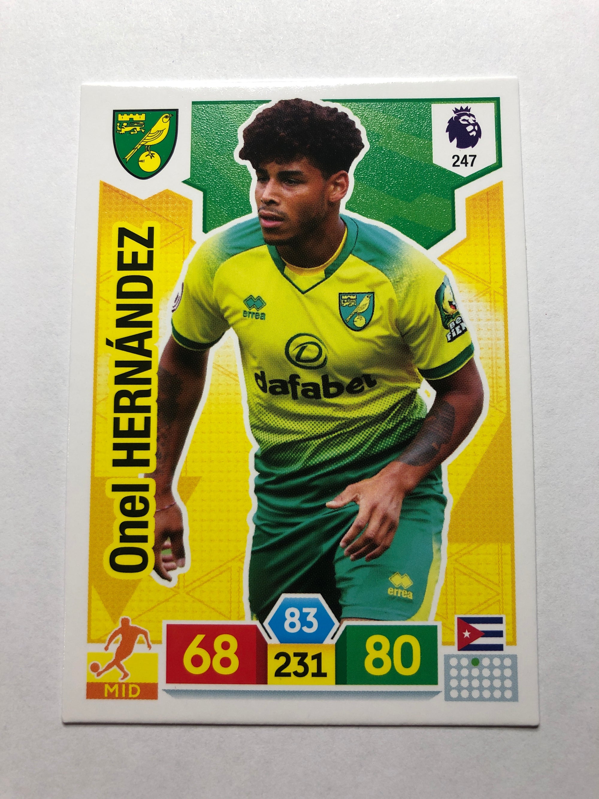 247. ONEL HERNANDEZ - NORWICH