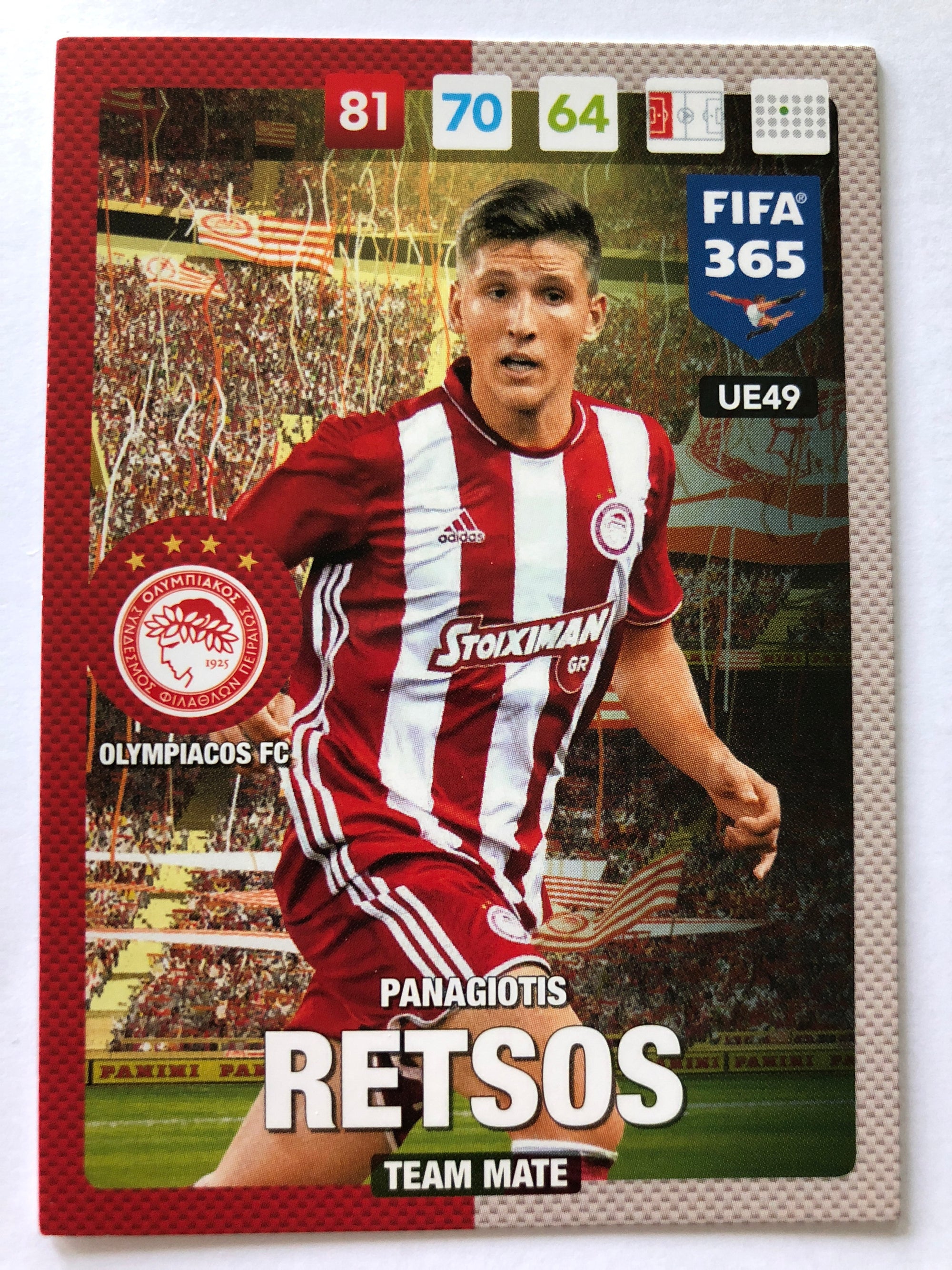 UE049 - PANAGIOTIS RETSOS - OLYMPIAKOS FC - TEAM MATE