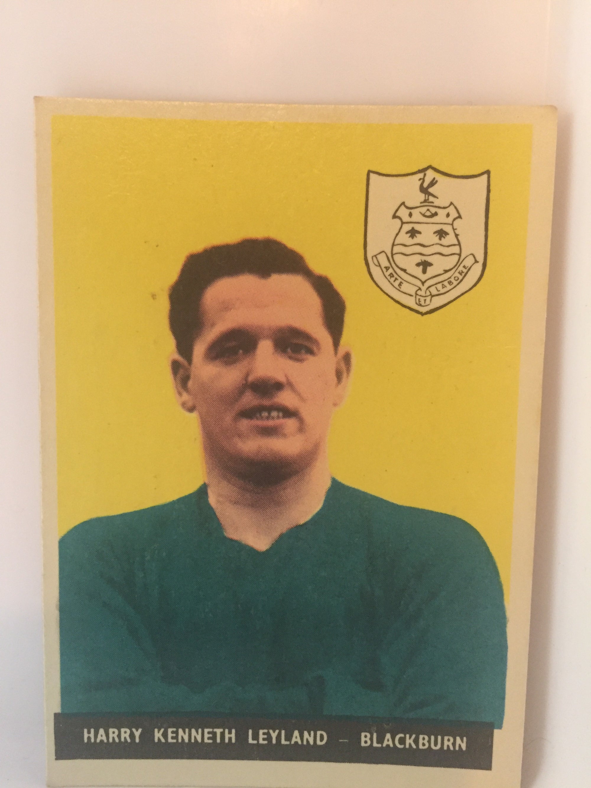 024. HARRY KENNETH LEYLAND - BLACKBURN