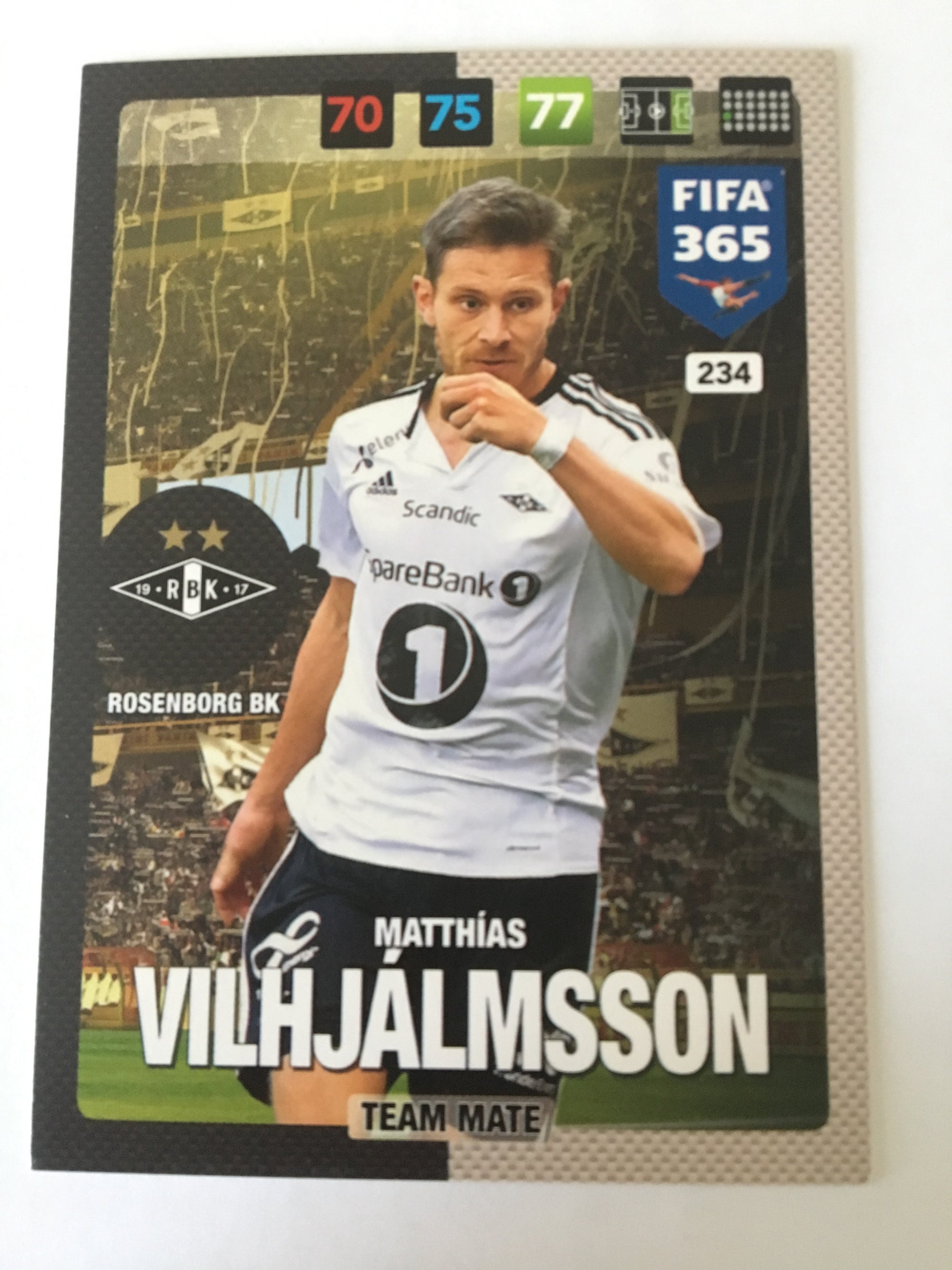 234. MATTHÍAS VILHJÁLMSSON - ROSENBORG BK - TEAM MATE
