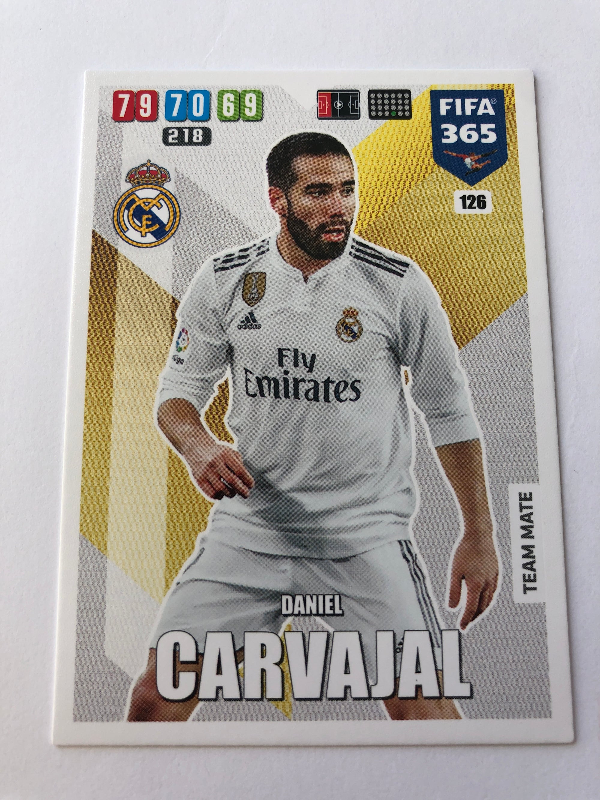 126. DANIEL CARVAJAL - REAL MADRID - TEAM MATE
