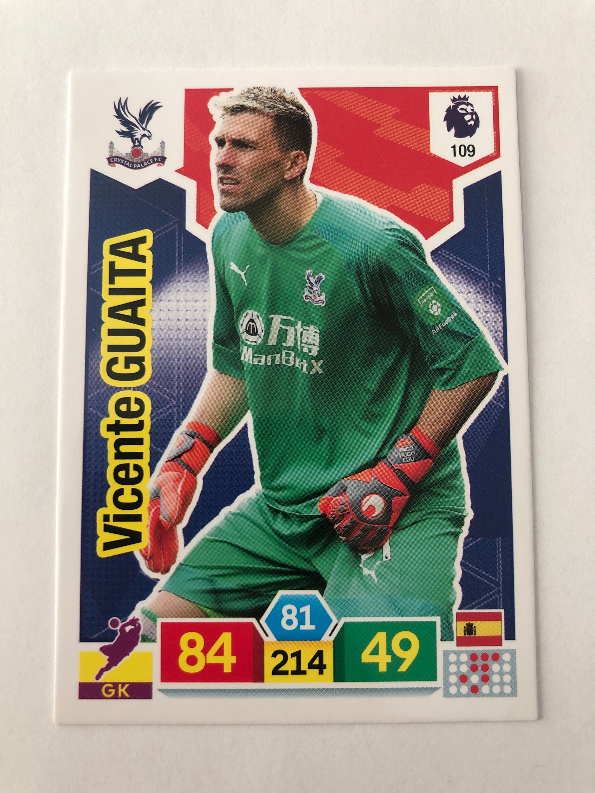 109. VICENTE GUAITA - CRYSTAL PALACE