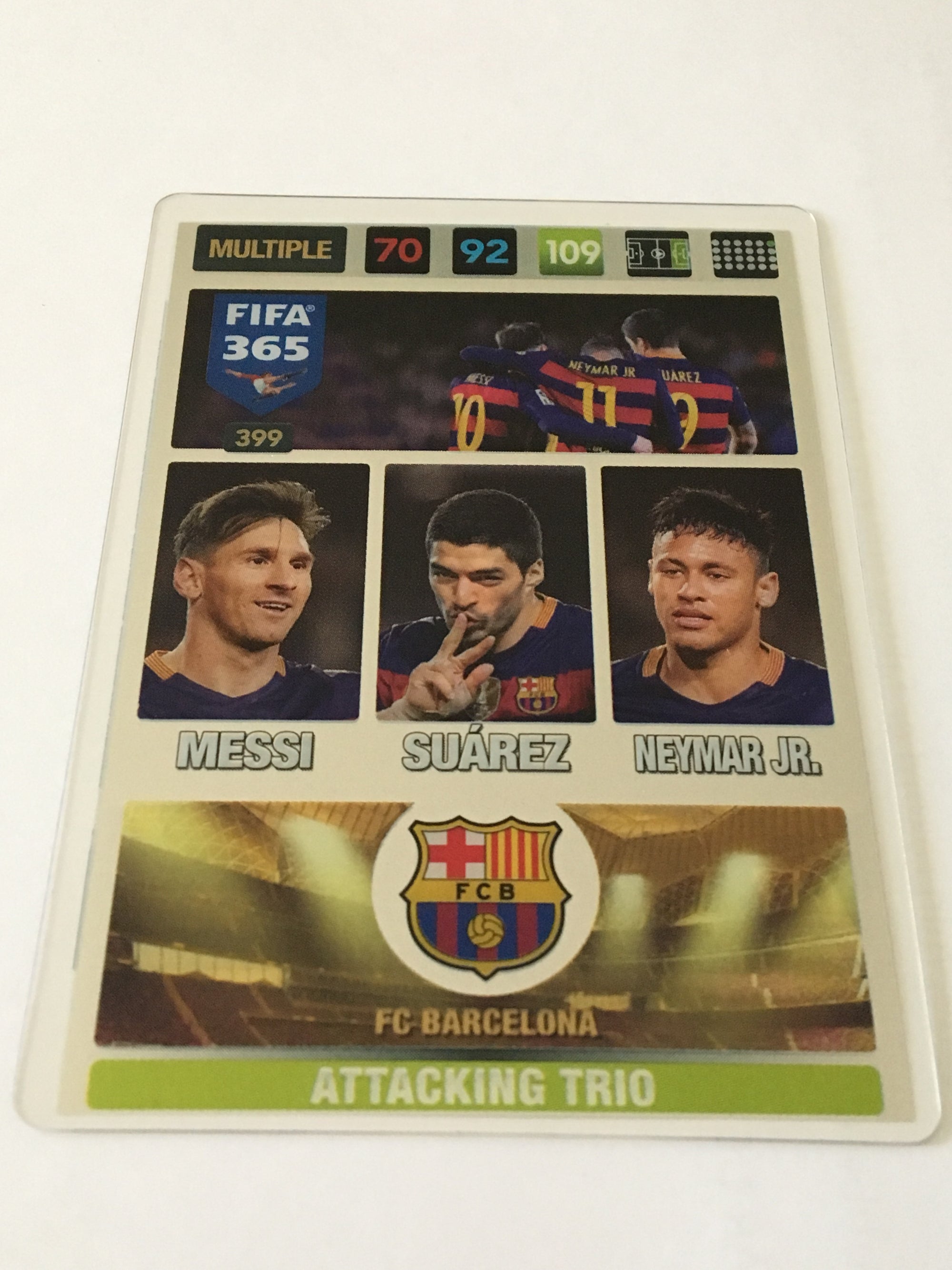 399. DC BARCELONA - MESSI - SUÁREZ - NEYMAR JR. - MULTIPLE - ATTACKING TRIO