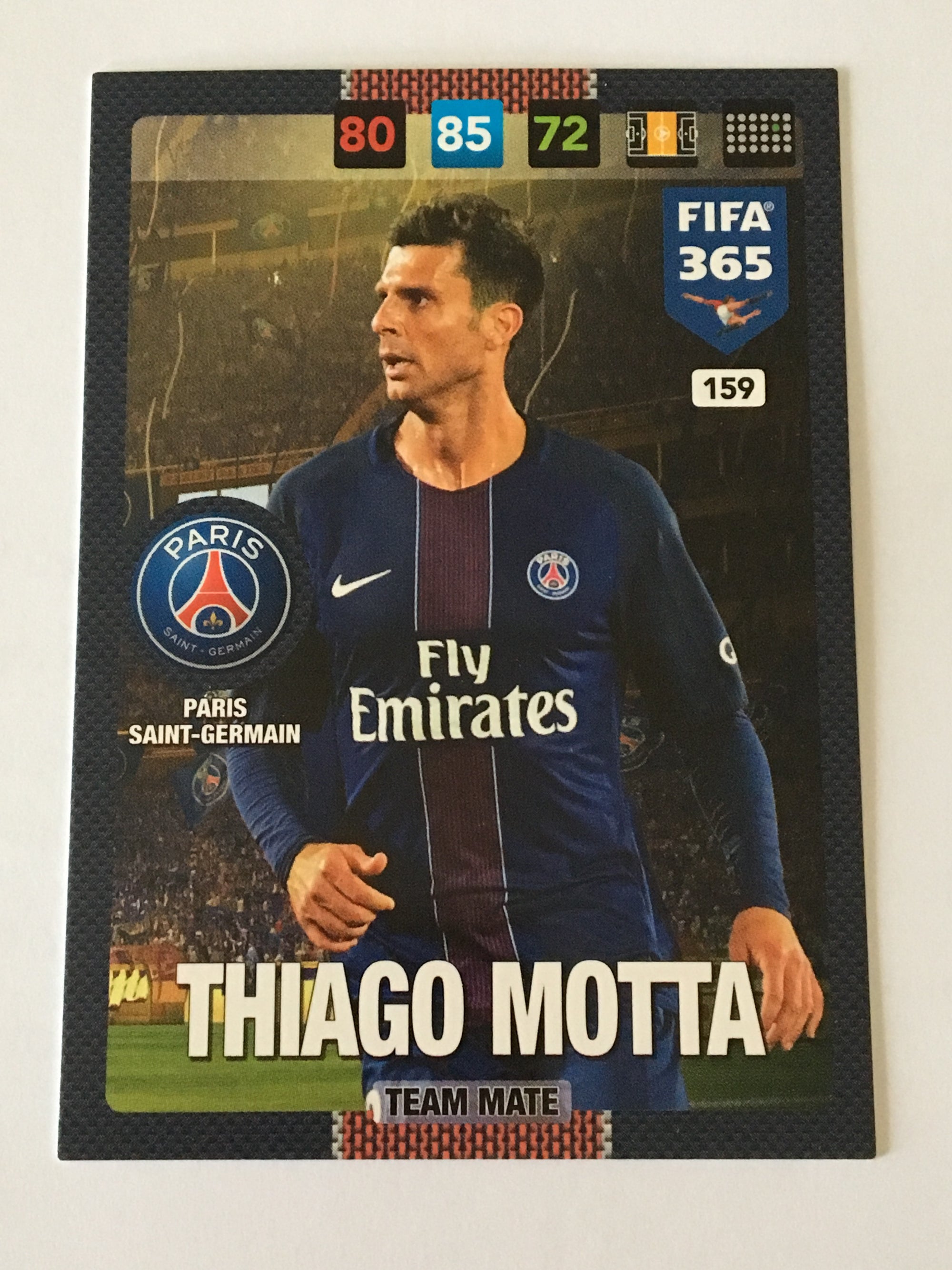 159. THIAGO MOTTA - PARIS SAINT-GERMAIN - TEAM MATE