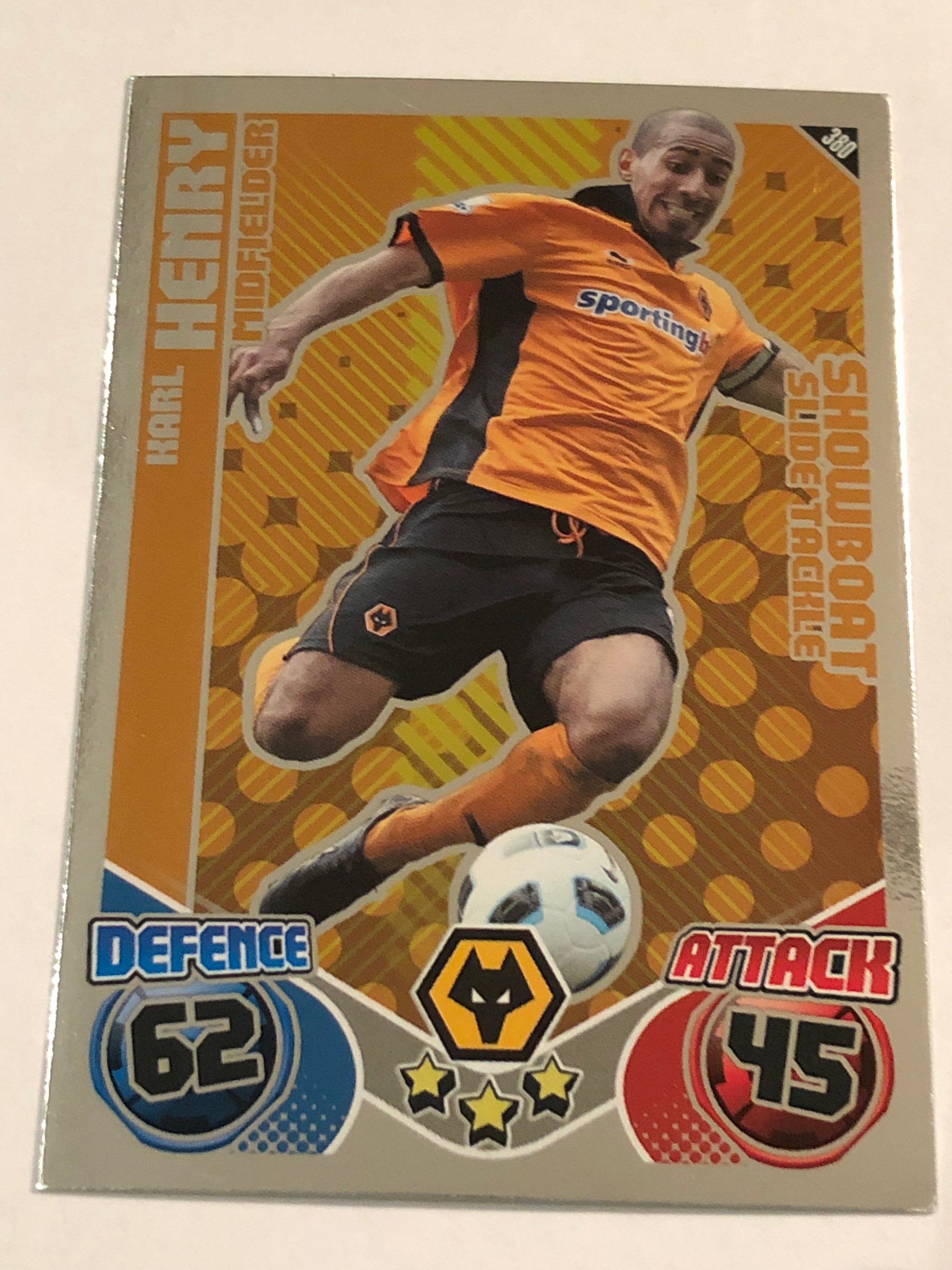380. KARL HENRY - WOLVERHAMPTON WANDERERS