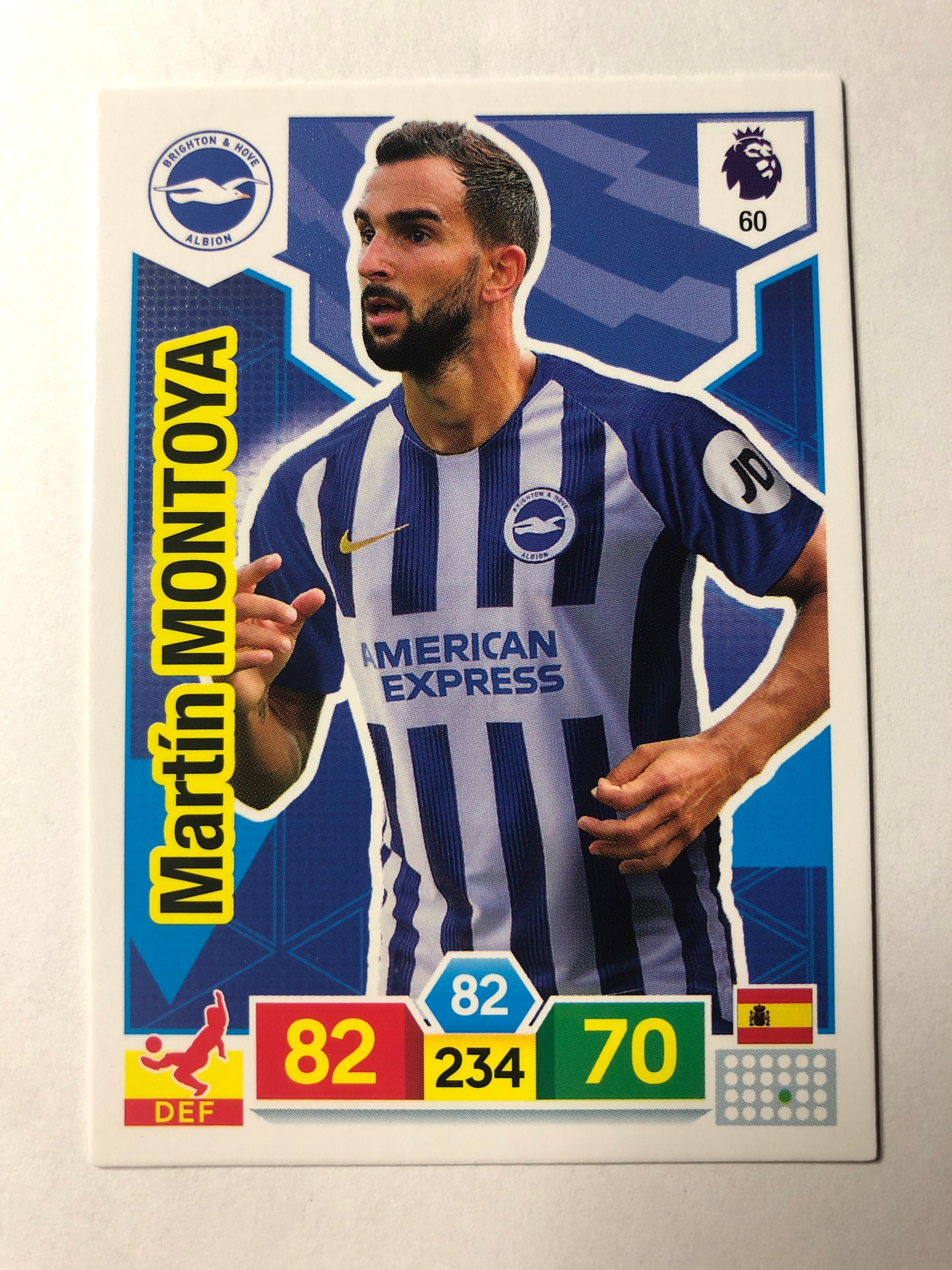 060. MARTIN MONTOYA - BRIGHTON & HOVE ALBION