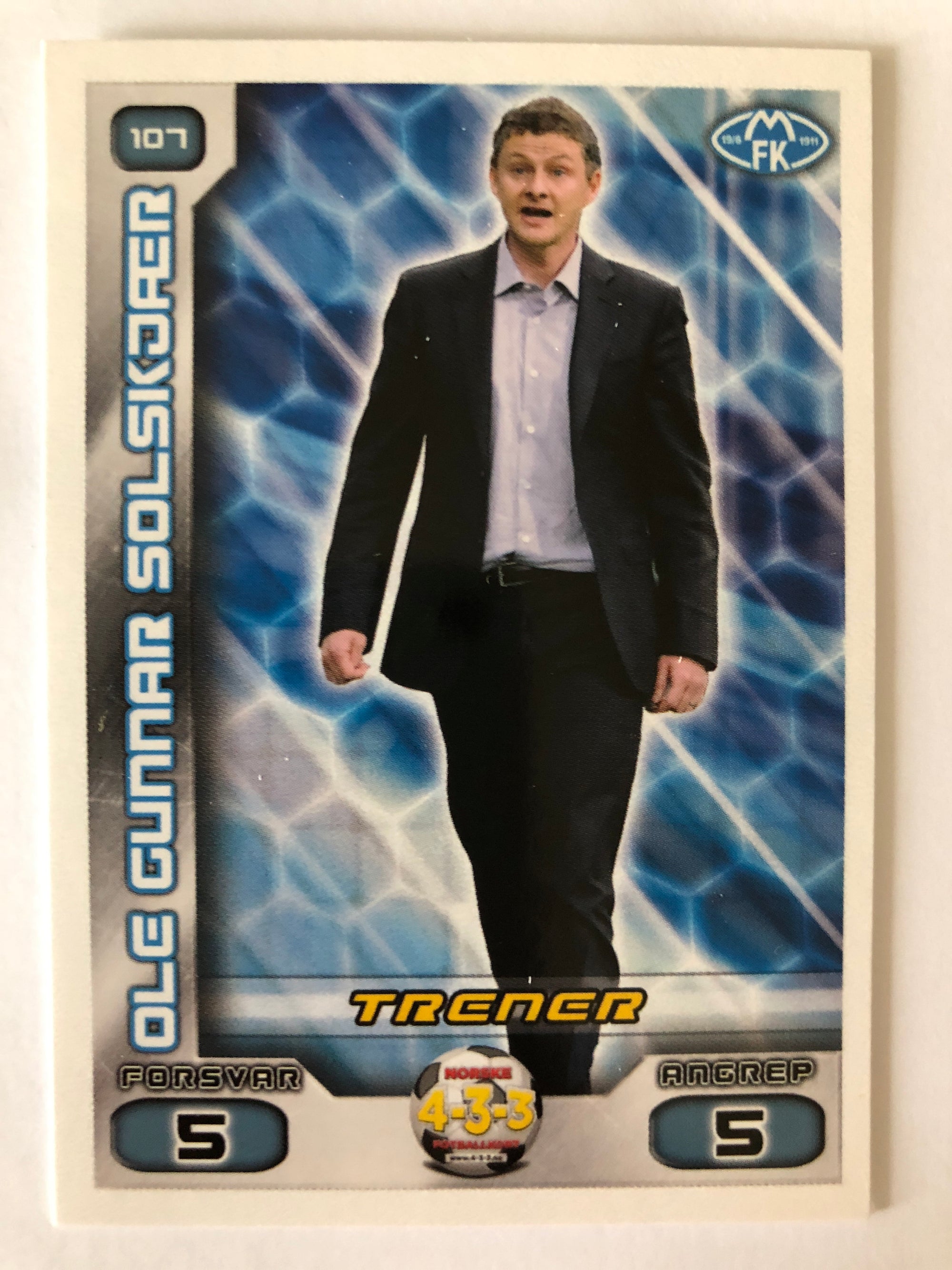 107. OLE GUNNAR SOLSKJÆR - MOLDE FK