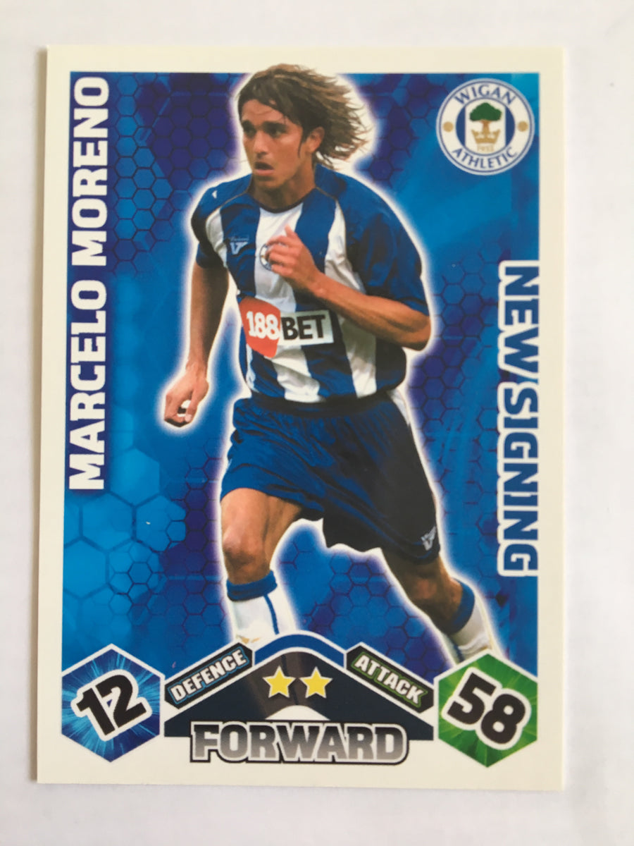 NS148. MARCELO MORENO - WIGAN ATHLETIC - NEW SIGNING