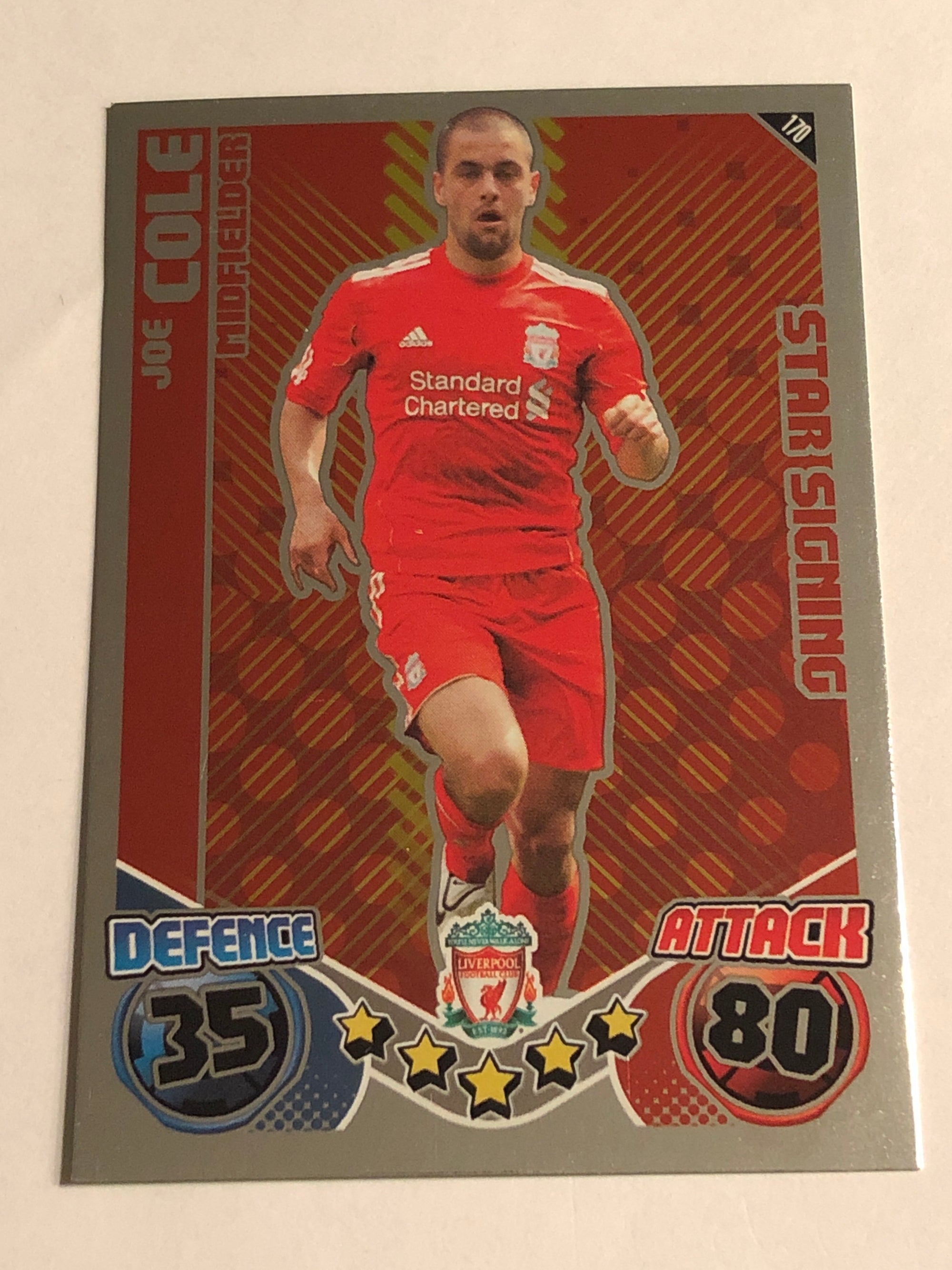 170. JOE COLE - LIVERPOOL - STAR SIGNING