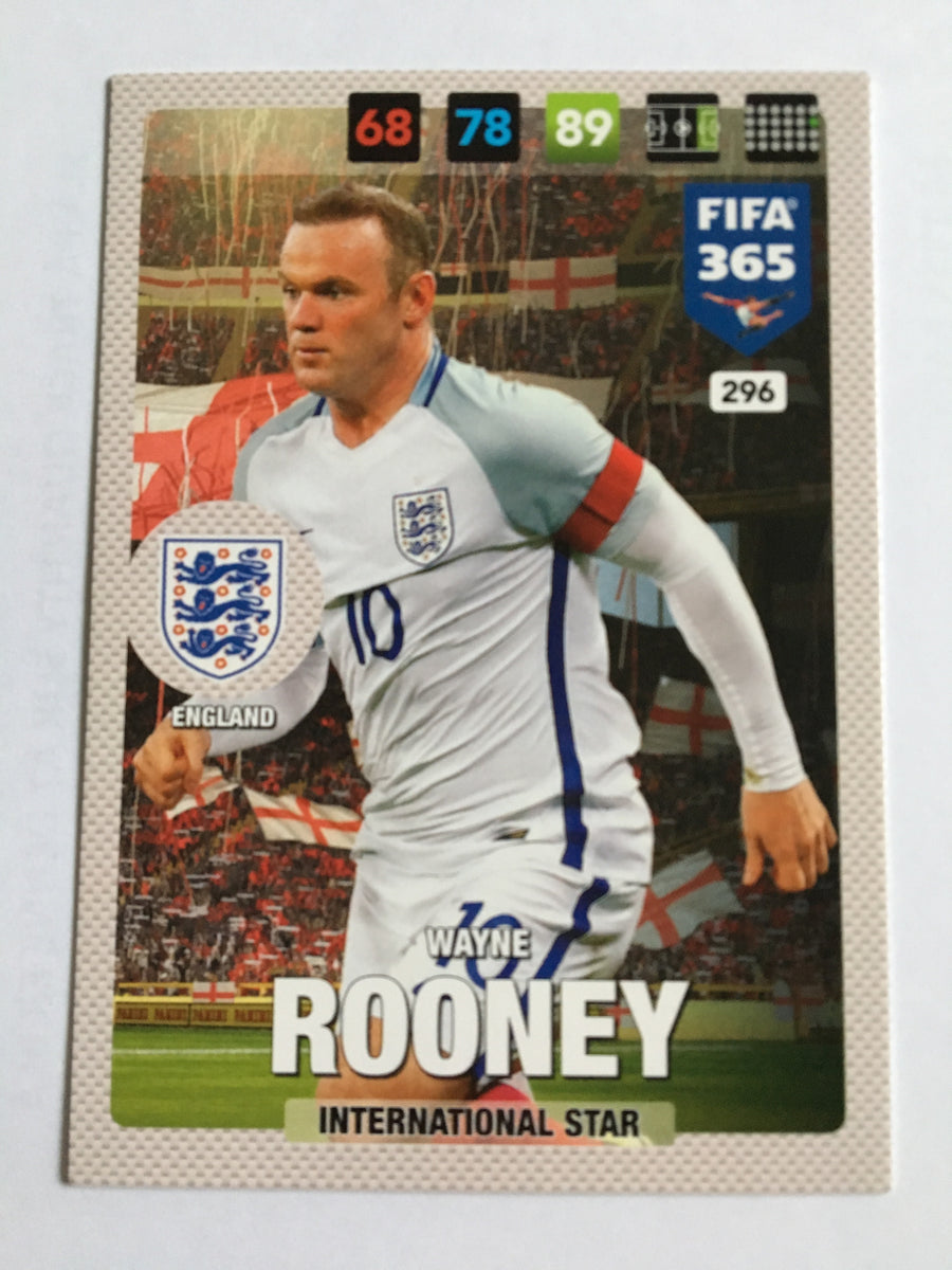 296. WAYNE ROONEY - ENGLAND - INTERNATIONAL STAR