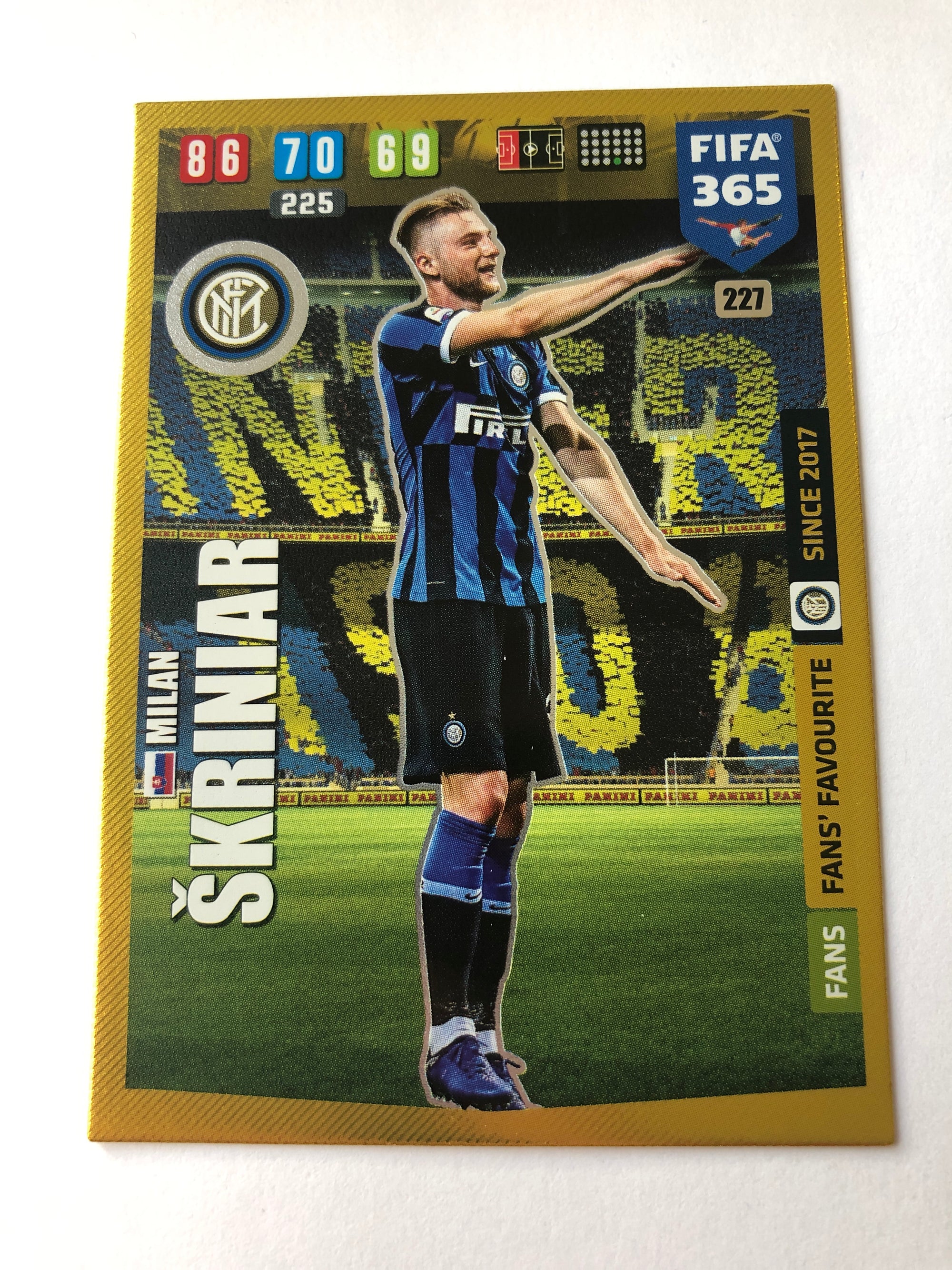 227. MILAN SKRINIAR - INTER - FANS FANS’ FAVOURITE