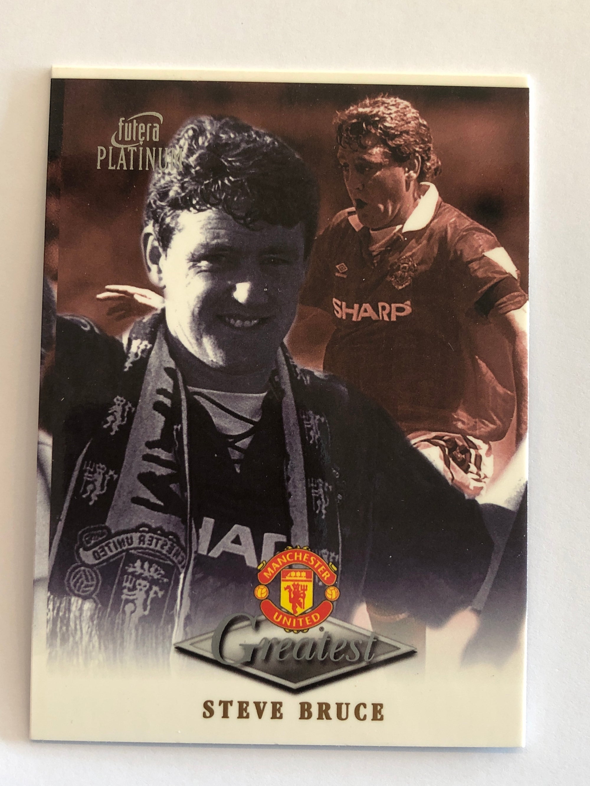 STEVE BRUCE - MANCHESTER UNITED - FUTERA GREATEST 1999