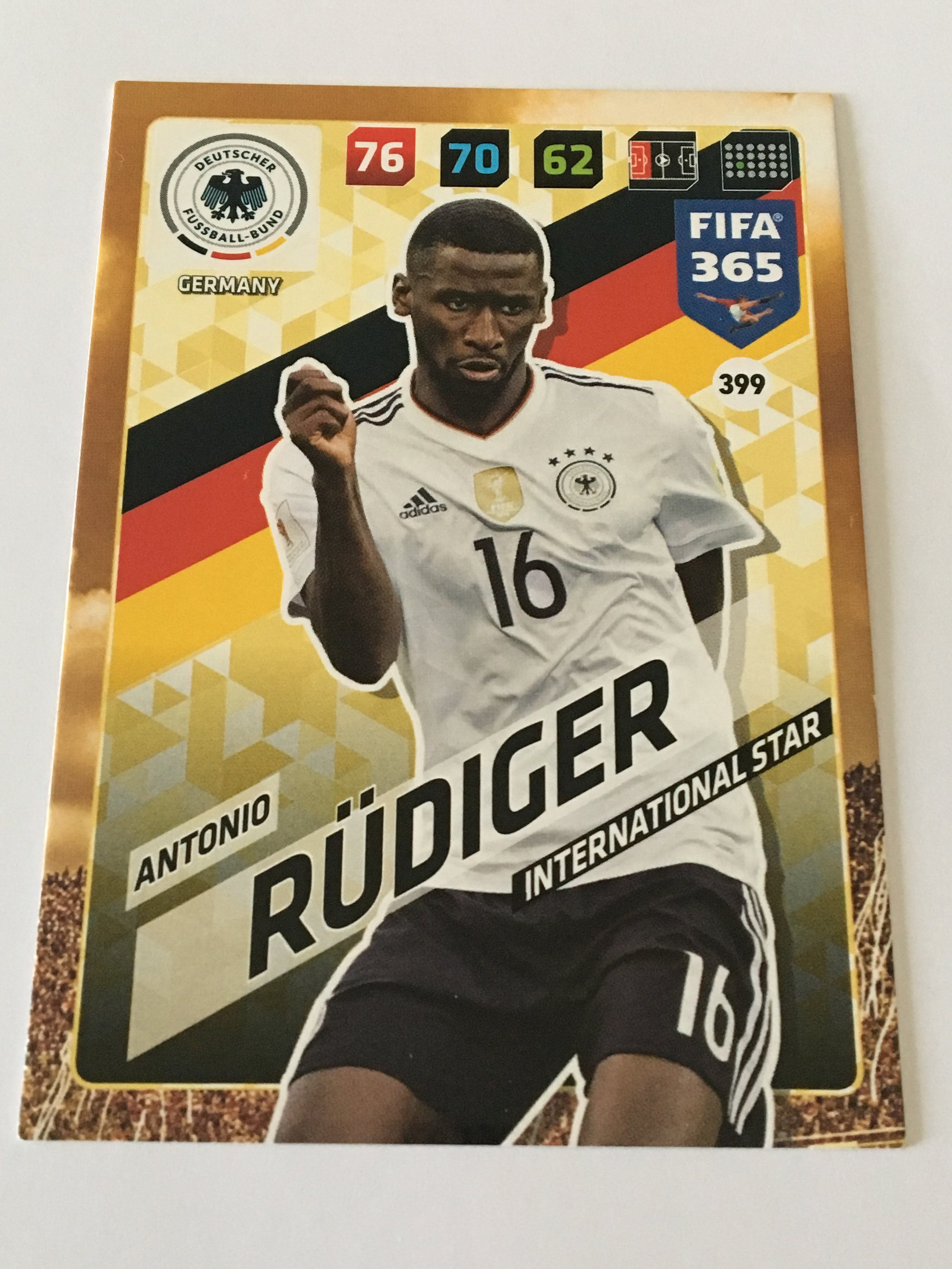 399. ANTONIO RÜDIGER - GERMANY - INTERNATIONAL STAR