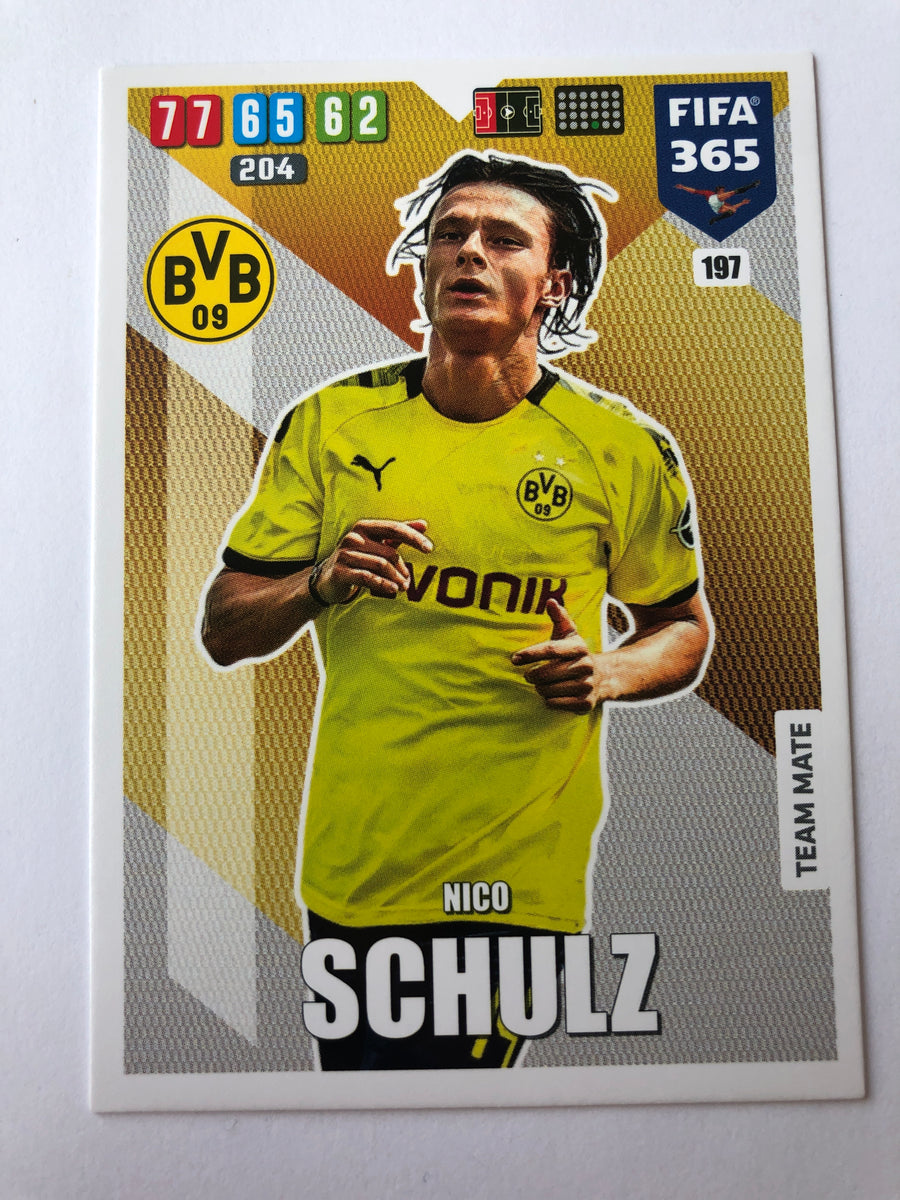 197. NICO SCHULZ - BORUSSIA DORTMUND - TEAM MATE