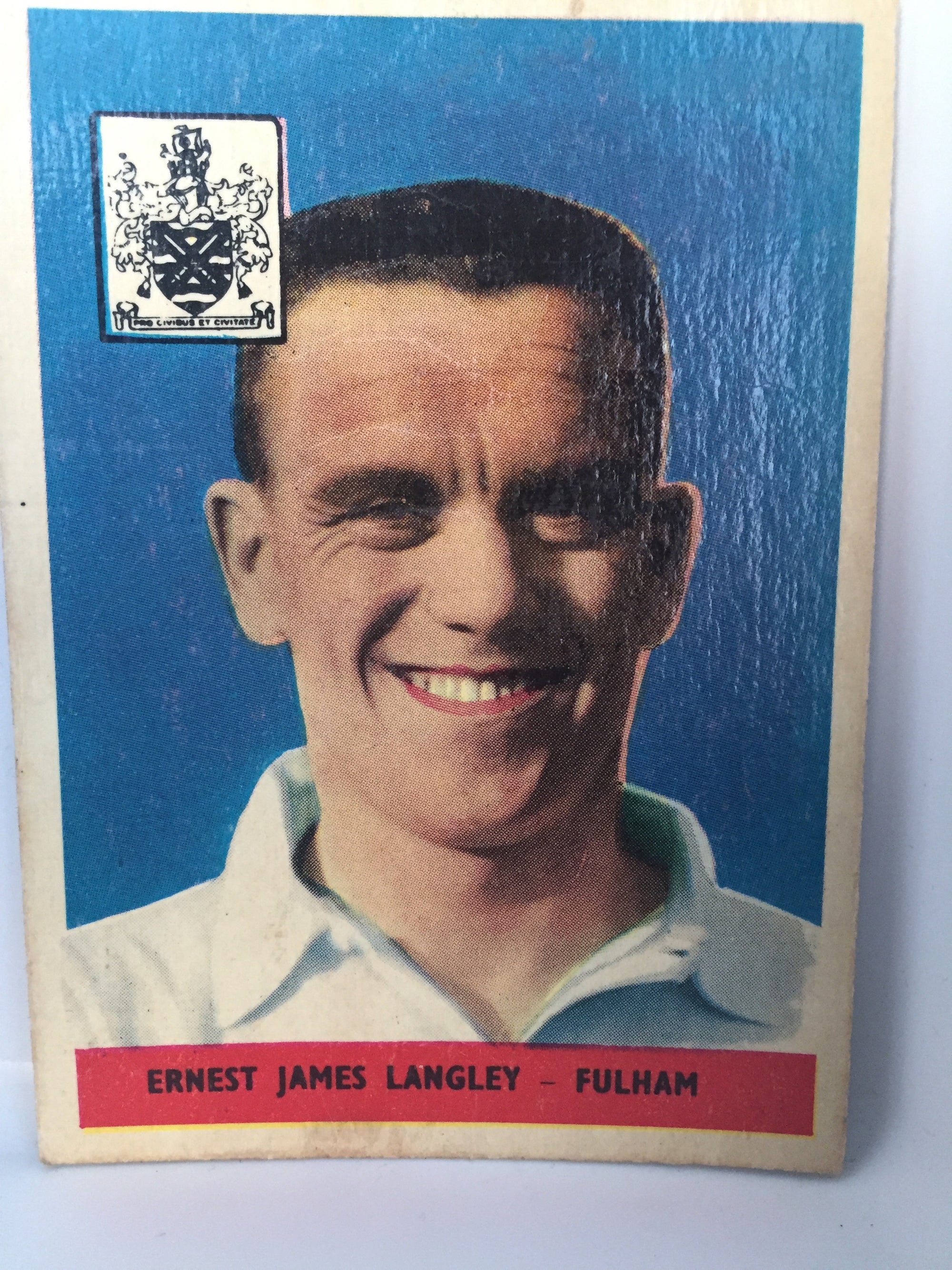 062. ERNEST JAMES LANGLEY - FULHAM