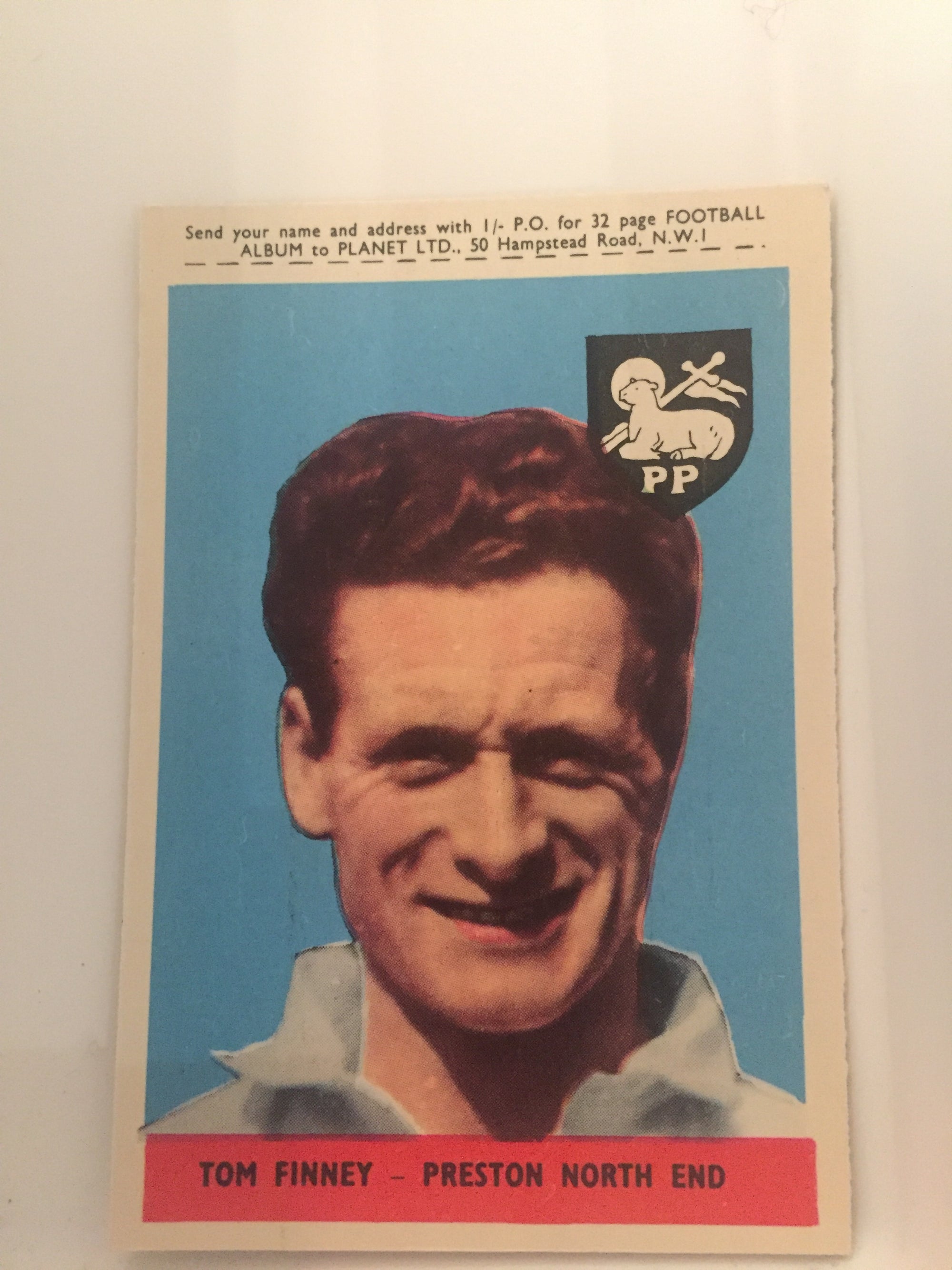 029. TOM FINNEY - PRESTON NORTH END