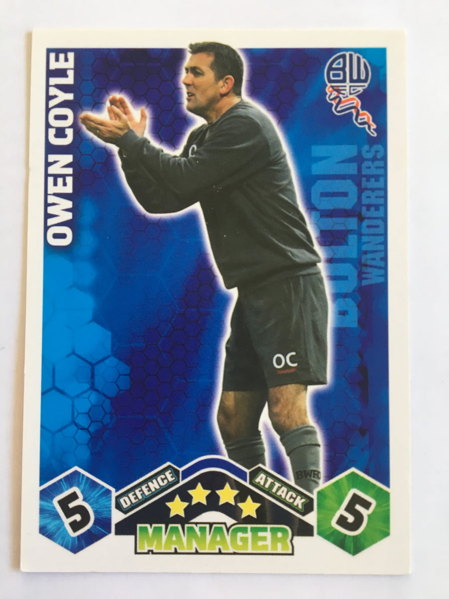 MA035. OWEN COYLE - BOLTON WANDERERS - MANAGER