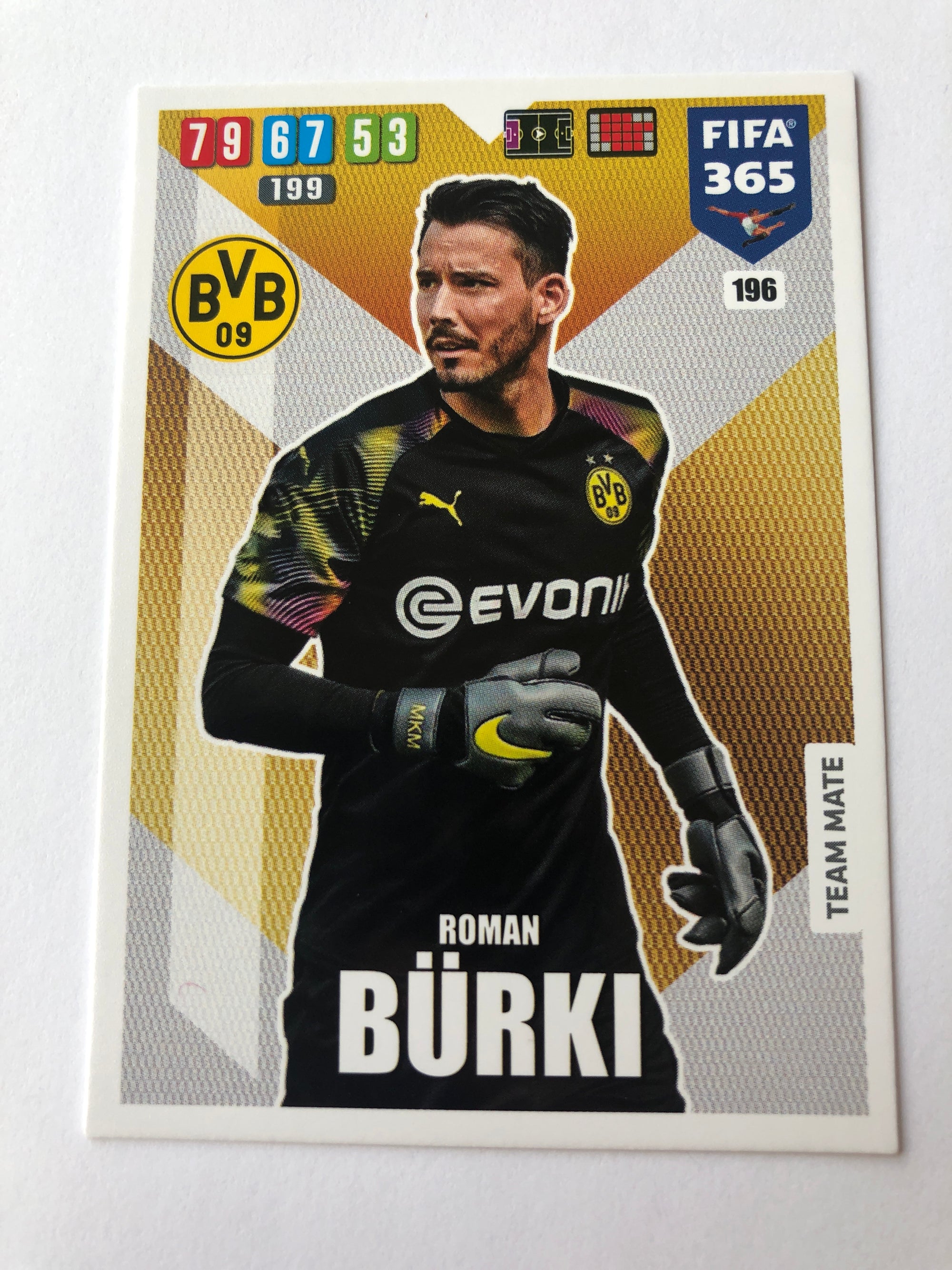 196. ROMAN BÜRKI - BORUSSIA DORTMUND - TEAM MATE