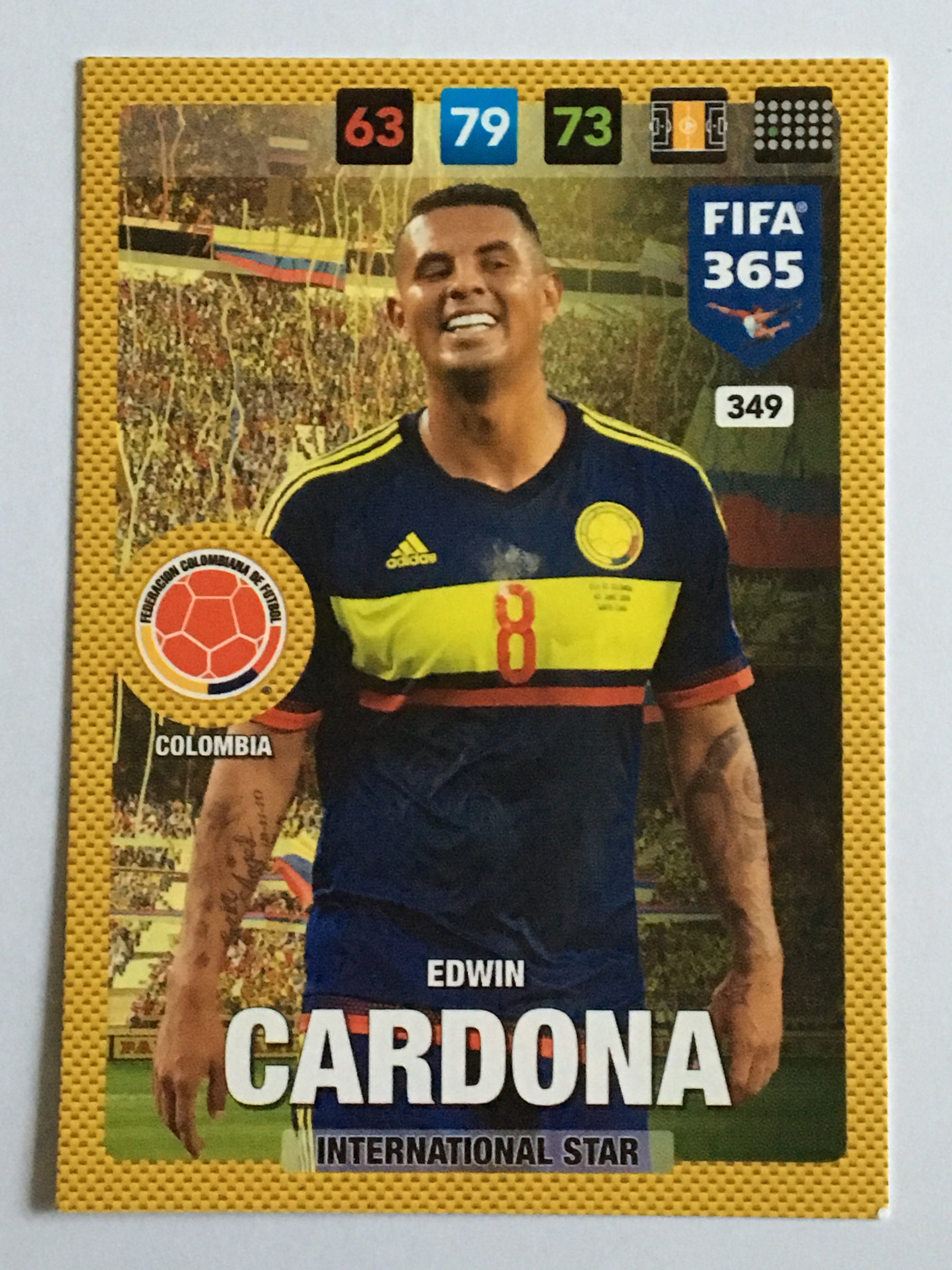 349. EDWIN CARDONA - COLOMBIA - INTERNATIONAL STAR