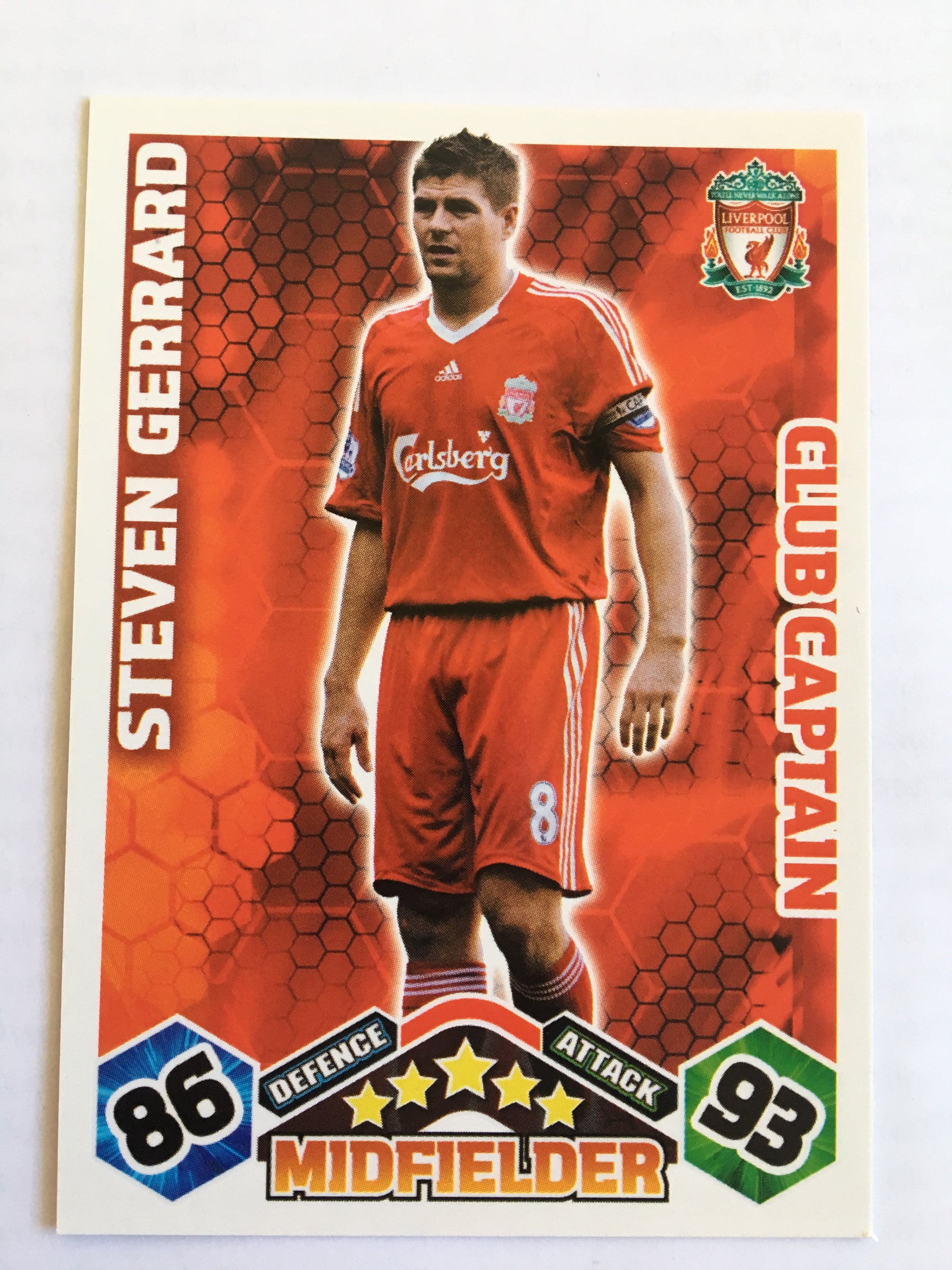 CC079. STEVEN GERRARD - LIVERPOOL FC - CLUB CAPTAIN