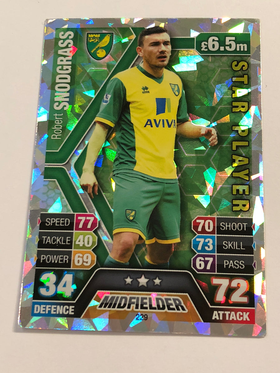 229. ROBERT SNODGRASS - NORWICH CITY - STARPLAYER