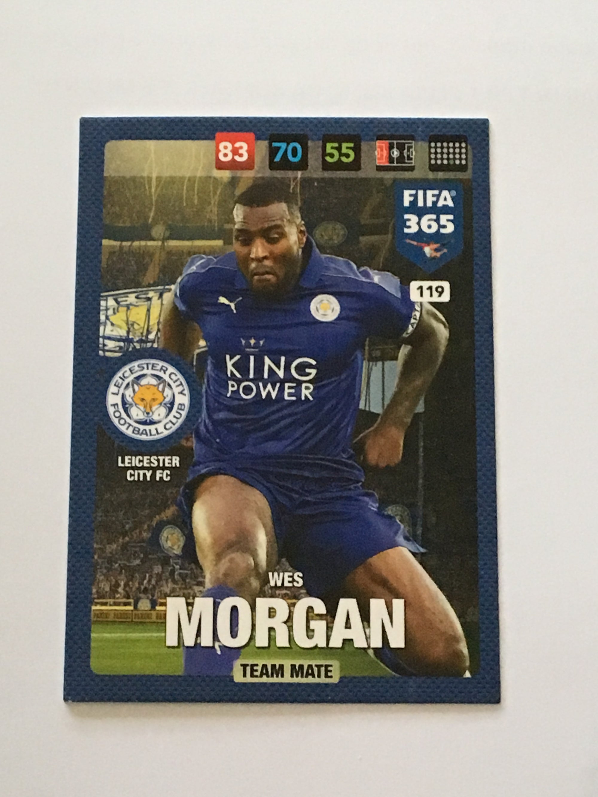 119. WES MORGAN - LEICESTER CITY FC - TEAM MATE
