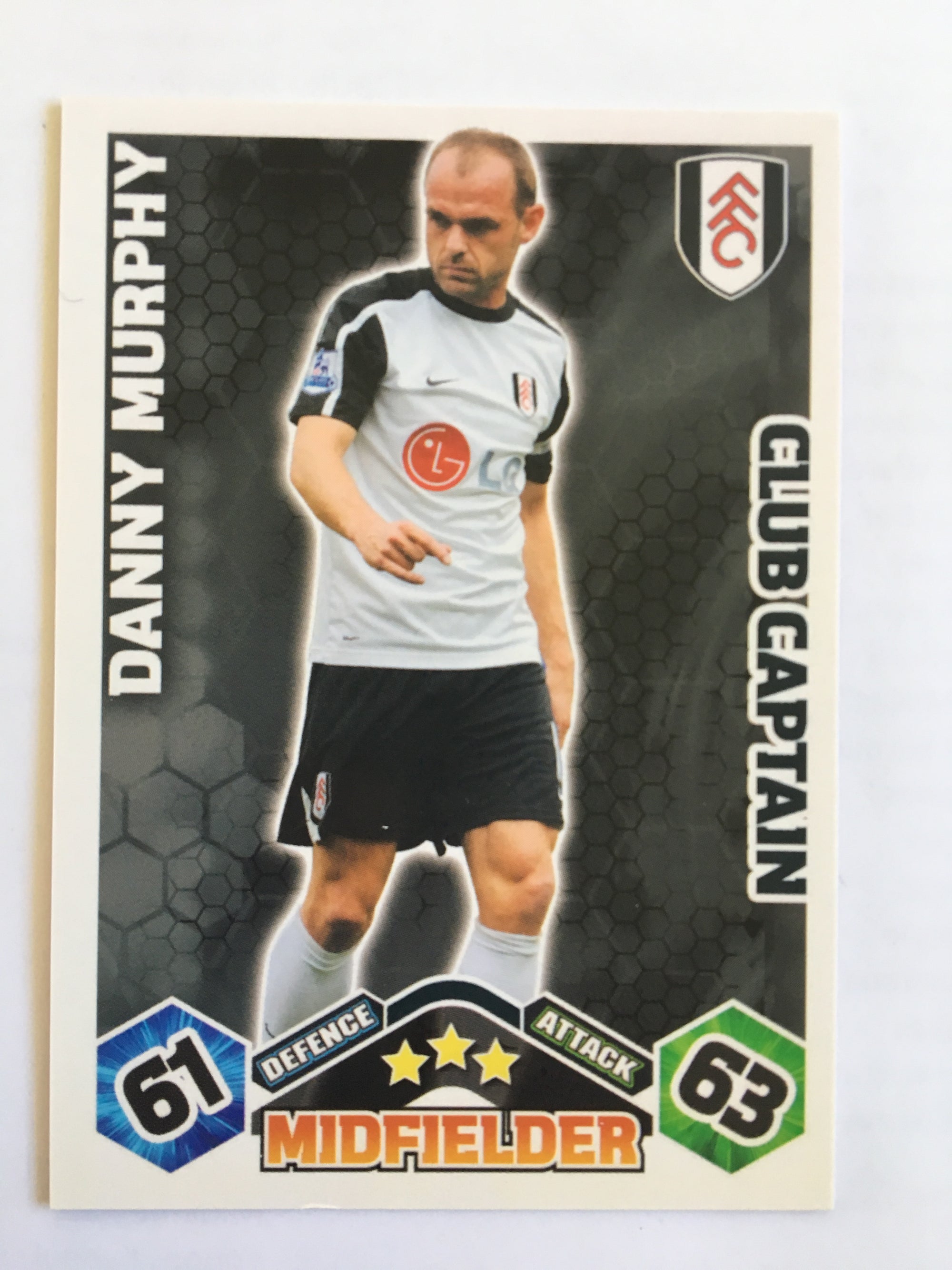 CC058. DANNY MURPHY - FULHAM - CLUB CAPTAIN