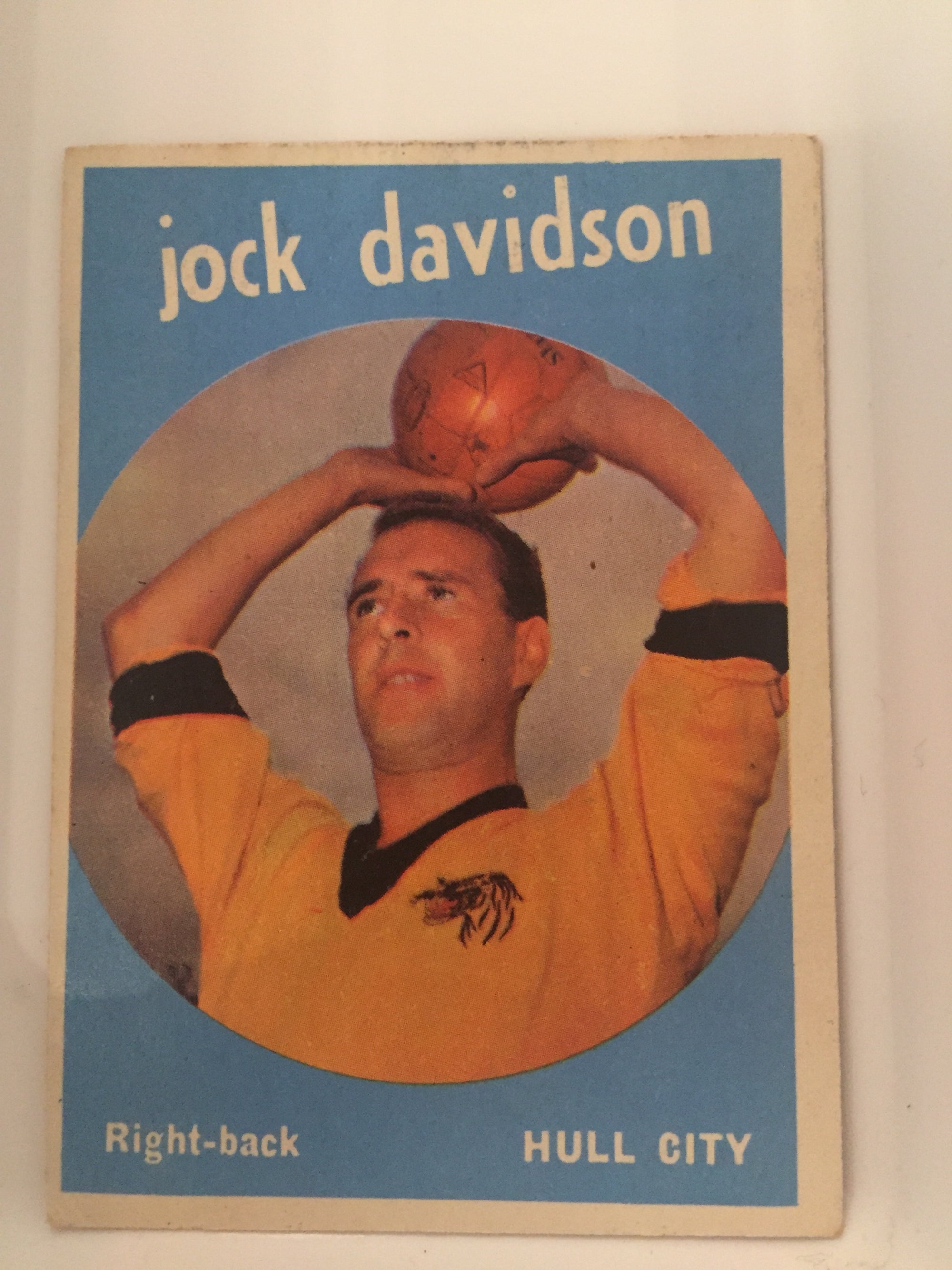 012. JOCK DAVIDSON - HULL CITY