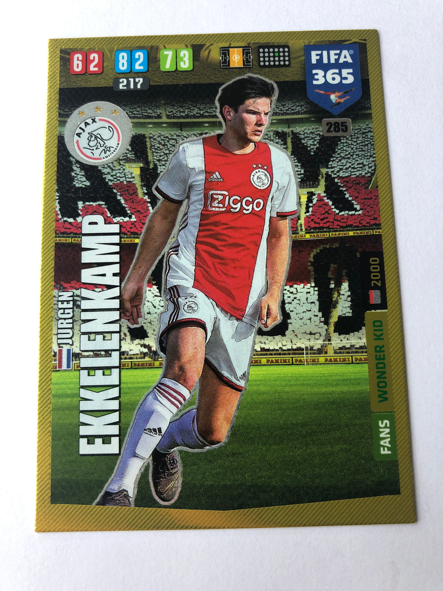 285. JURGEN EKKELENKAMP - AJAX - FANS WONDER KID