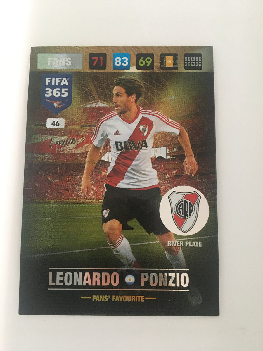 046. LEONARDO PONZIO - RIVER PLATE - FANS - FAN’S FAVOURITE