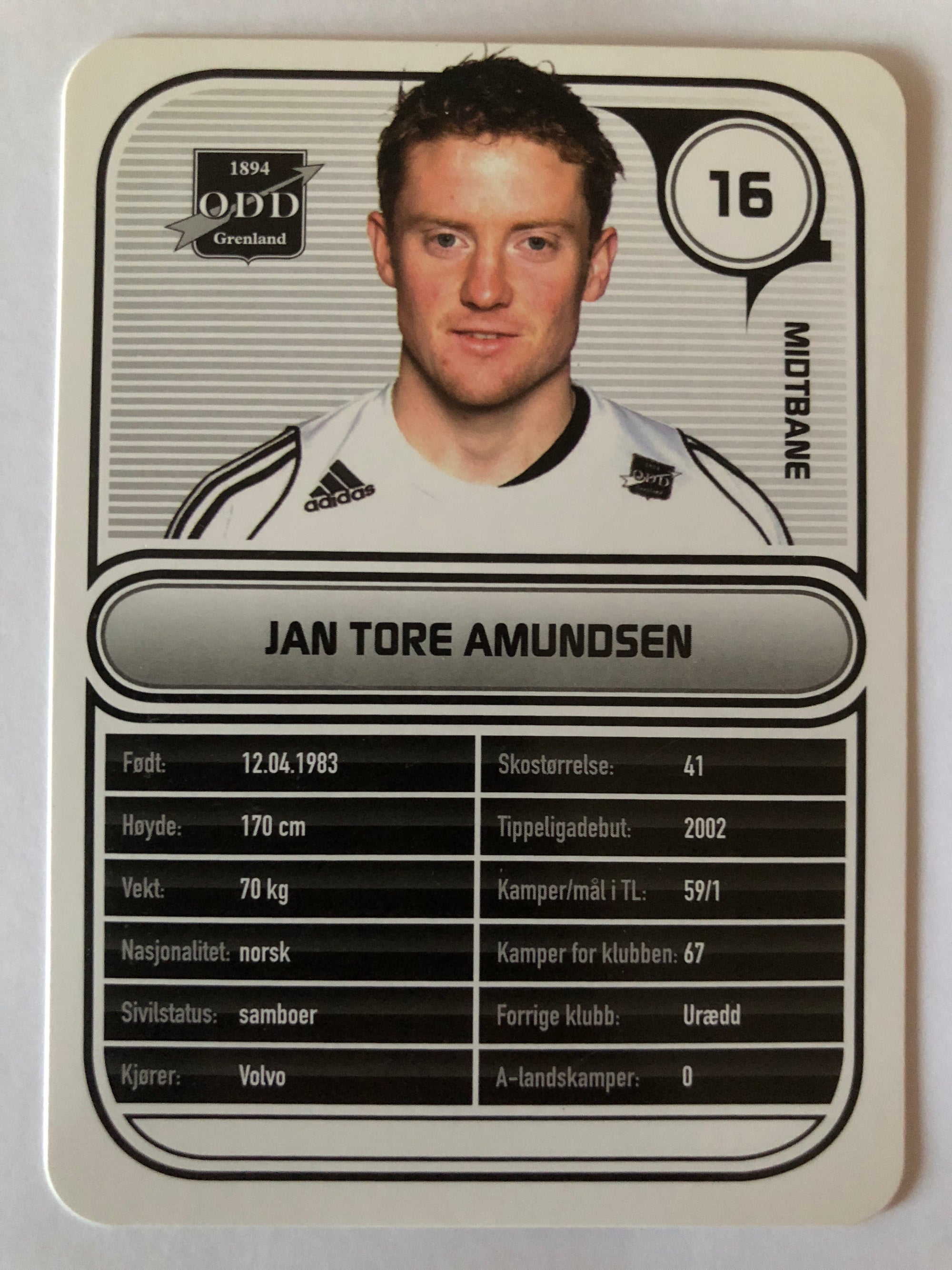 ODD 016. JAN TORE AMUNDSEN