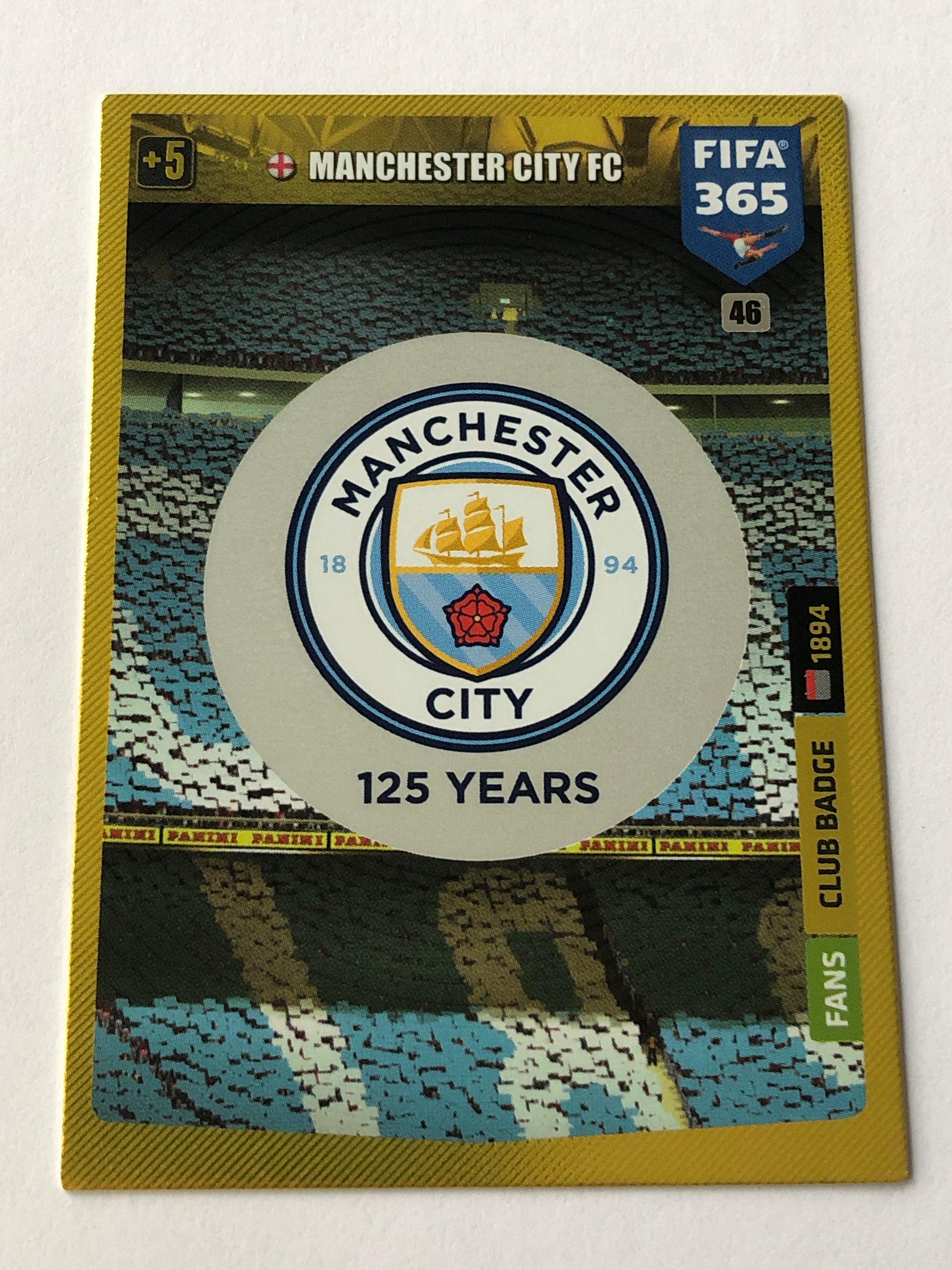 046. MANCHESTER CITY - FANS CLUB BADGE