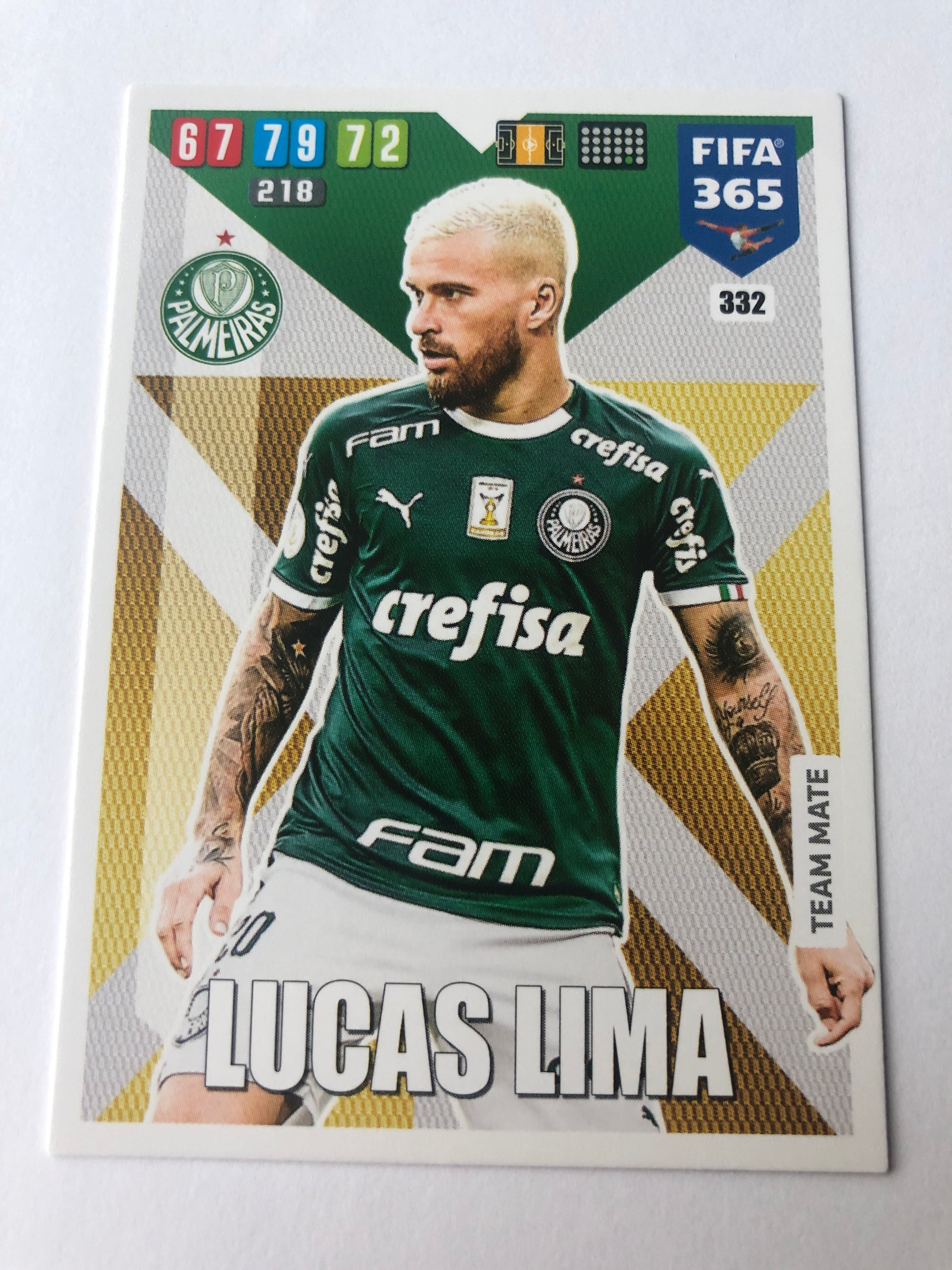 332. LUCAS LIMA - PALMEIRAS - TEAM MATE