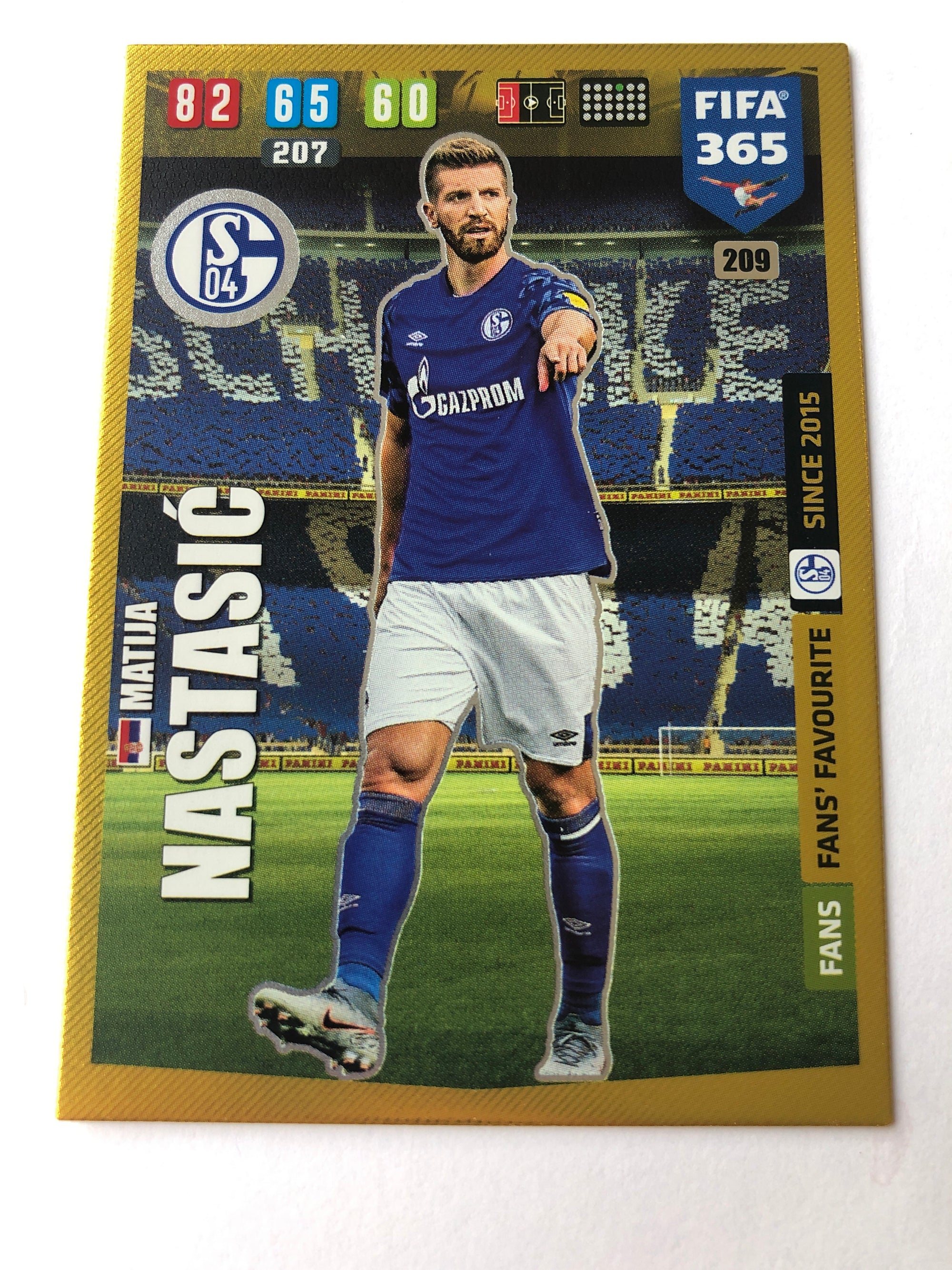 209. MATIJA NASTASIC - SCHALKE 04 - FANS FANS’ FAVOURITE