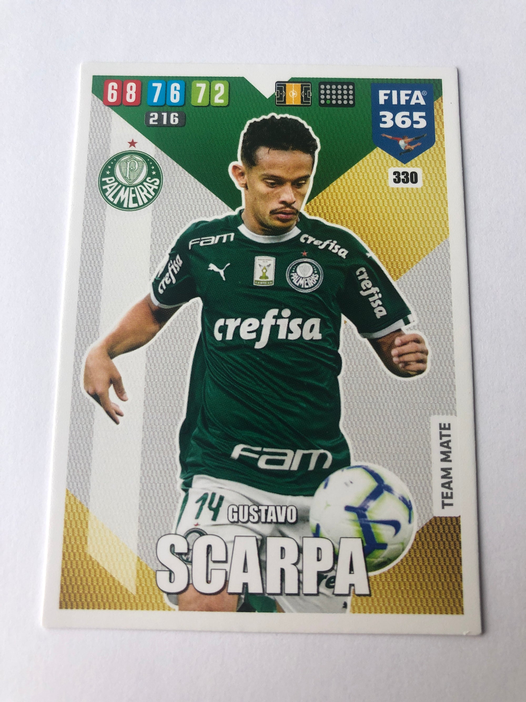 330. GUSTAVO SCARPA - PALMEIRAS - TEAM MATE